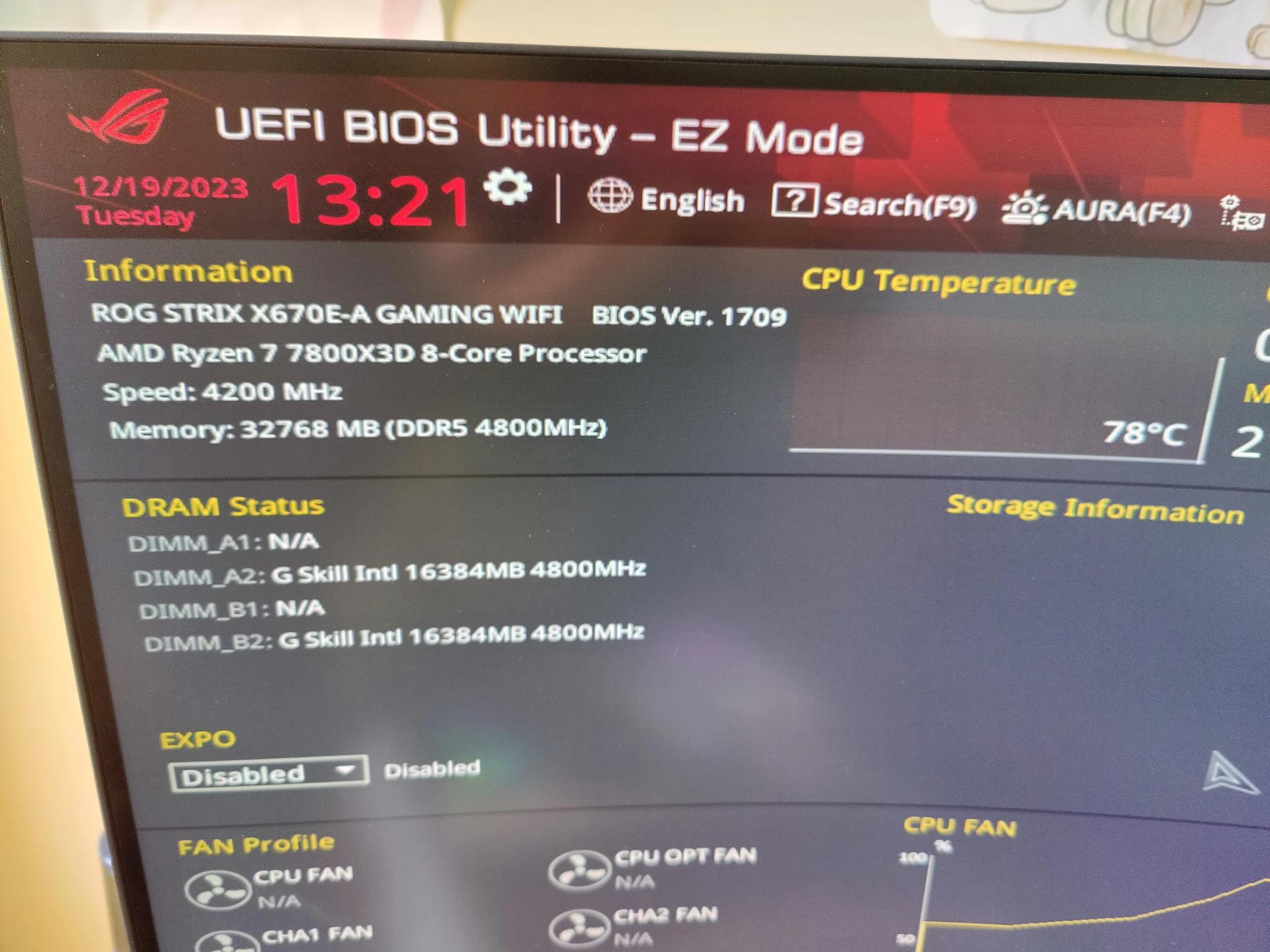 Asus strix X670e -A
