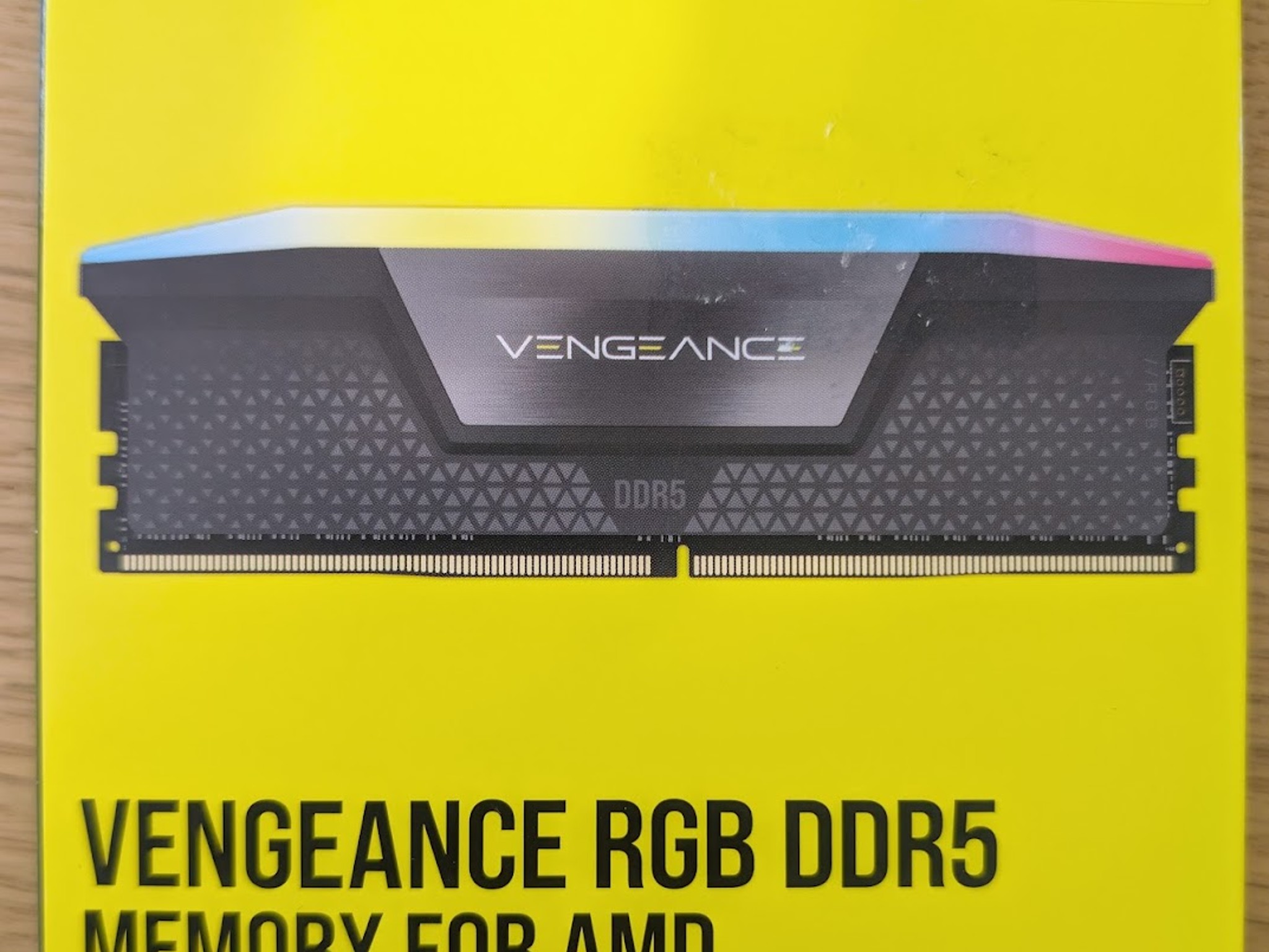 (Brand New) Corsair Vengeange RGB DDR5 32GB (2x16GB) 6000Mhz CL36-44-44-96