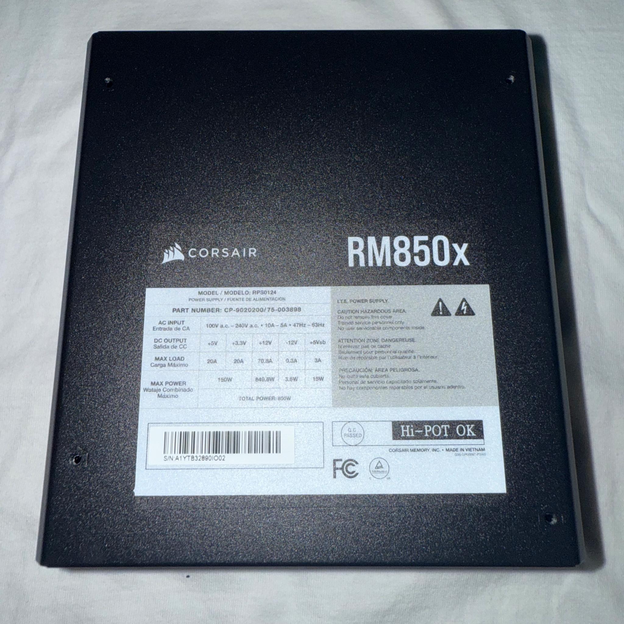 Corsair RM850x