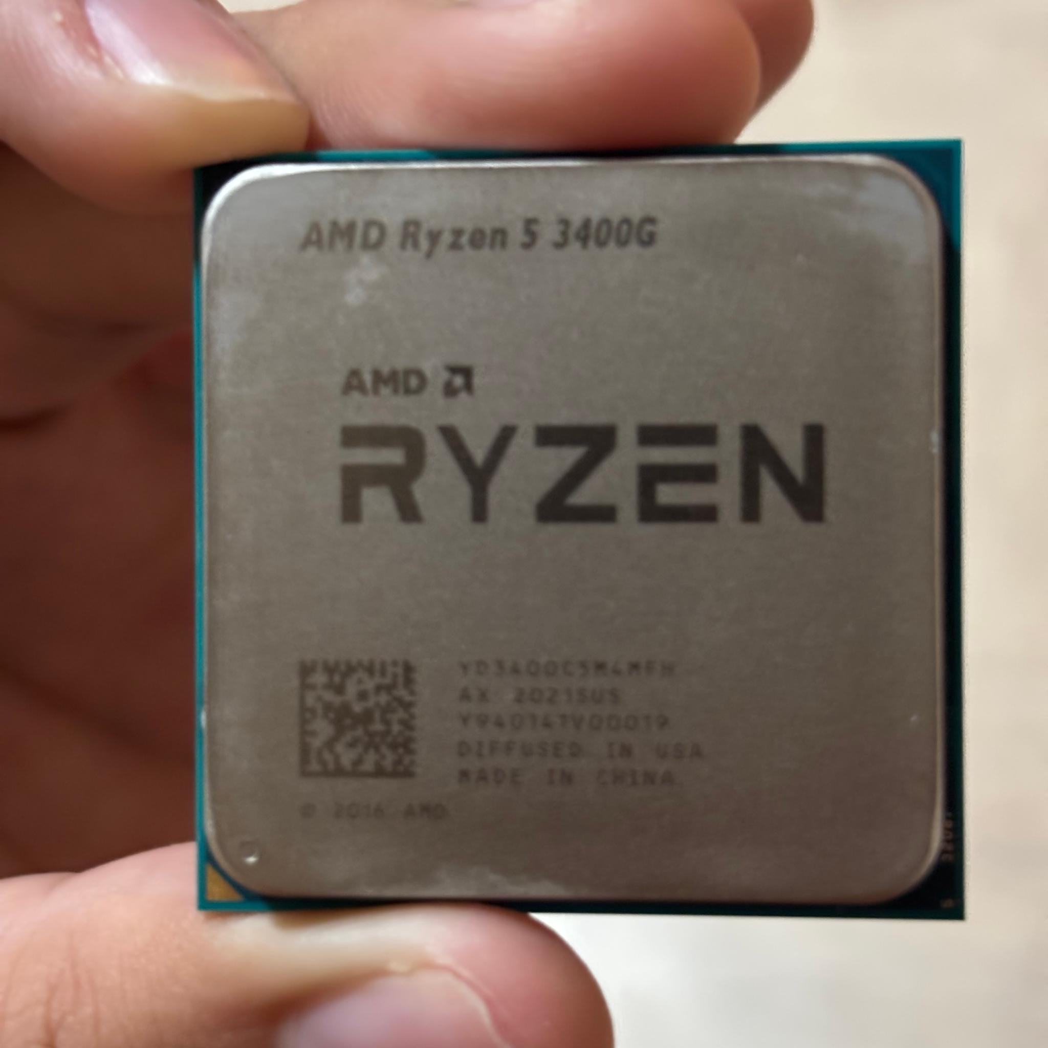 AMD Ryzen 5 3400G