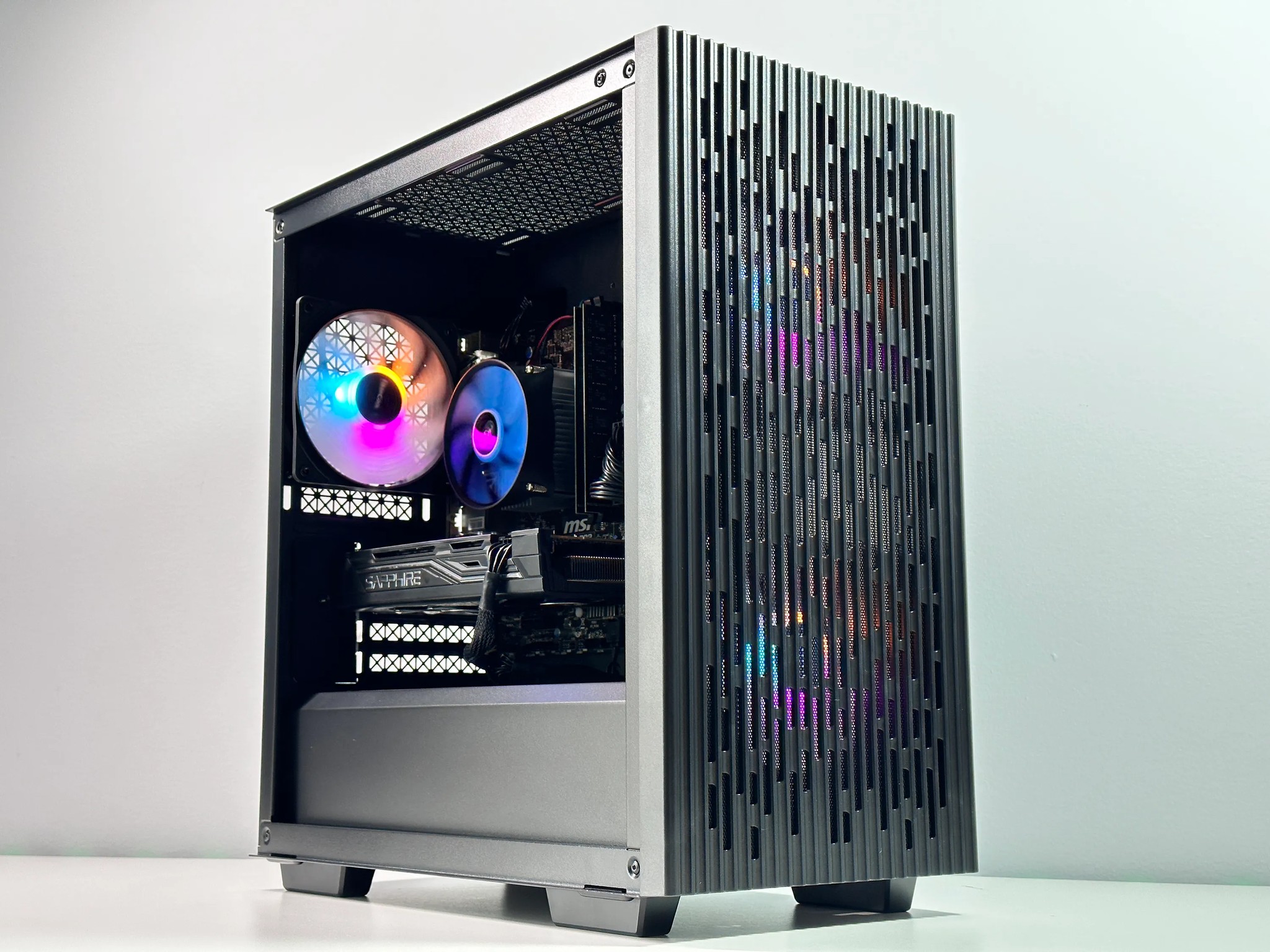 🎮Budget Gaming PC🎮AMD RX 470 4GB🕹️Intel Xeon 1241 V3🕹️16GB  RAM🕹️500GB SSD