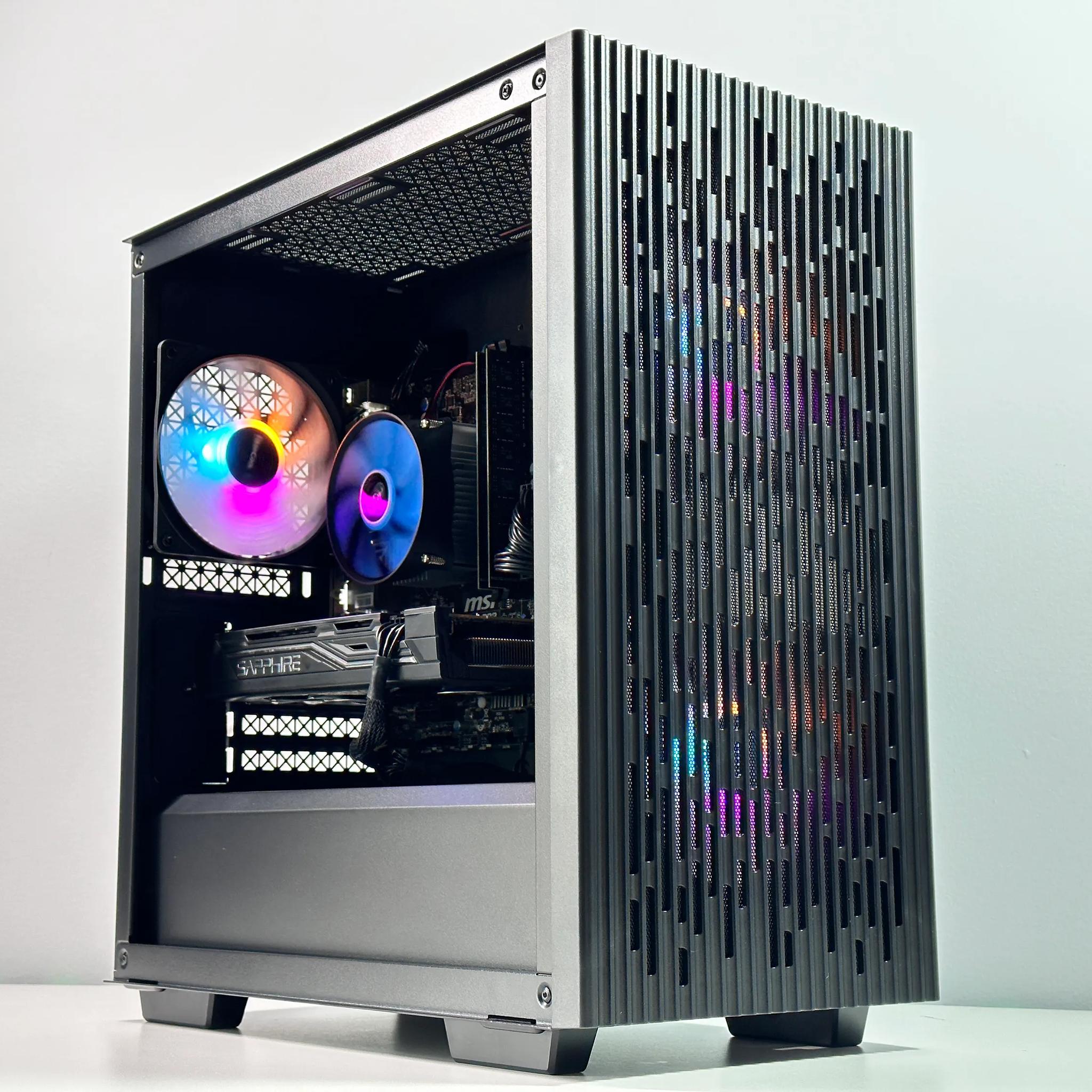🎮Budget Gaming PC🎮AMD RX 470 4GB🕹️Intel Xeon 1241 V3🕹️16GB  RAM🕹️500GB SSD