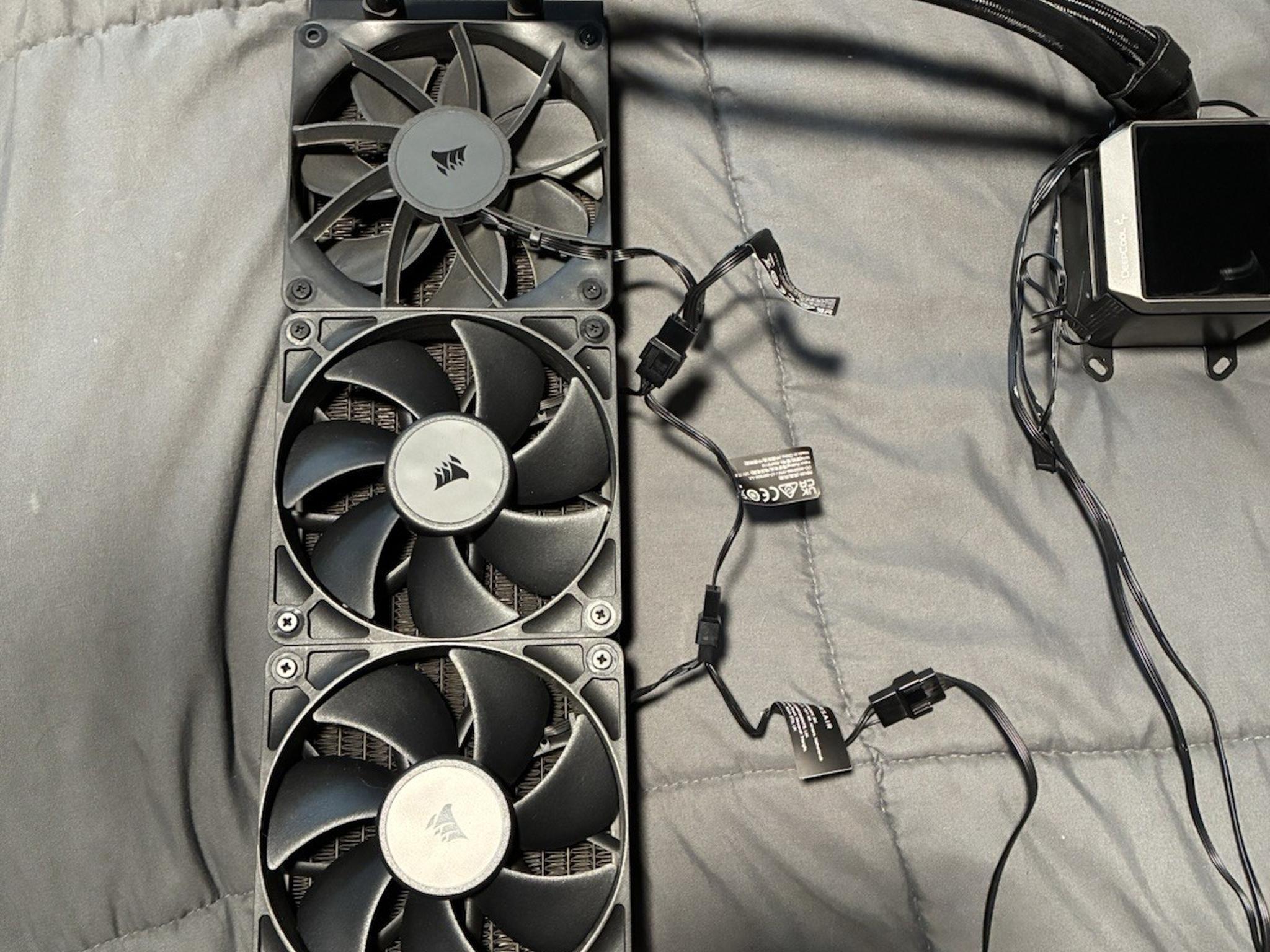 DeepCool MYSTIQUE 360 5th Gen Liquid Cooler, With LCD, No Intel Brackets, AMD Only.
