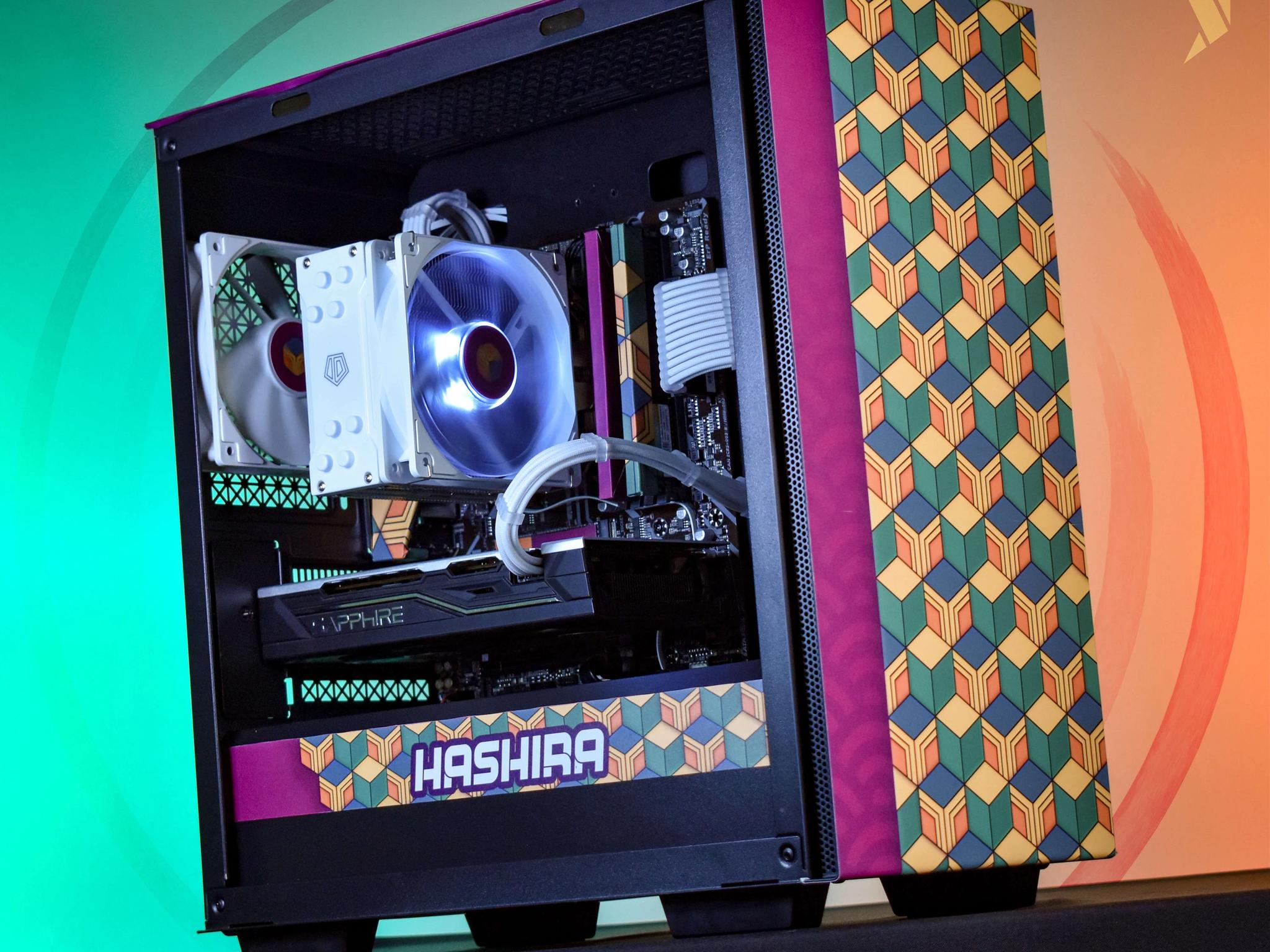 🌊 Giyu-Demon Slayer PC | Ryzen 1600AF | 16GB RAM | 512GB NVME SSD | RX 570 8GB