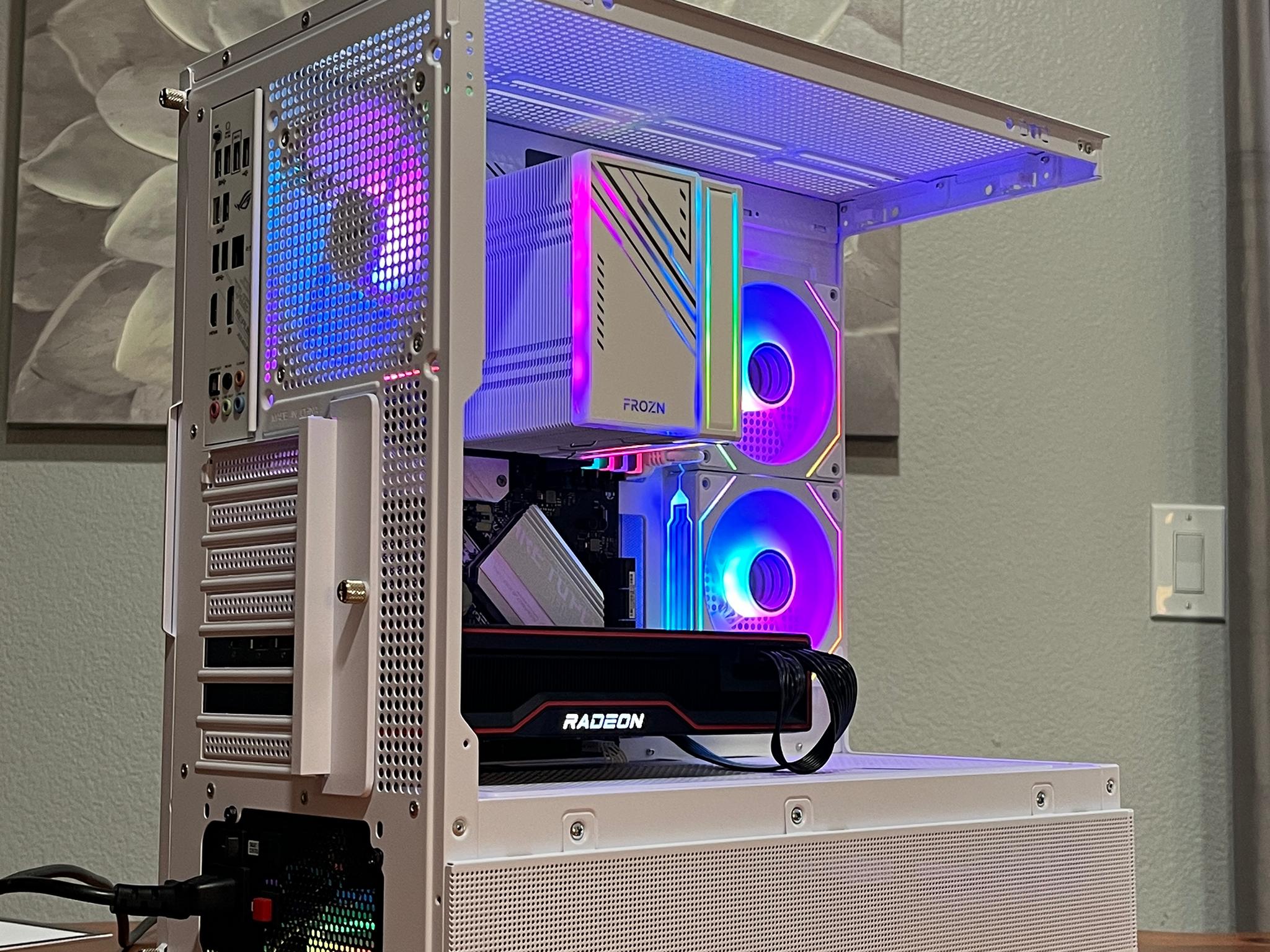 SAPPHIRE RX 6800 XT 16GB, Ryzen 7 5800X, 32GB 3200MHz | White RGB Gaming Computer/PC