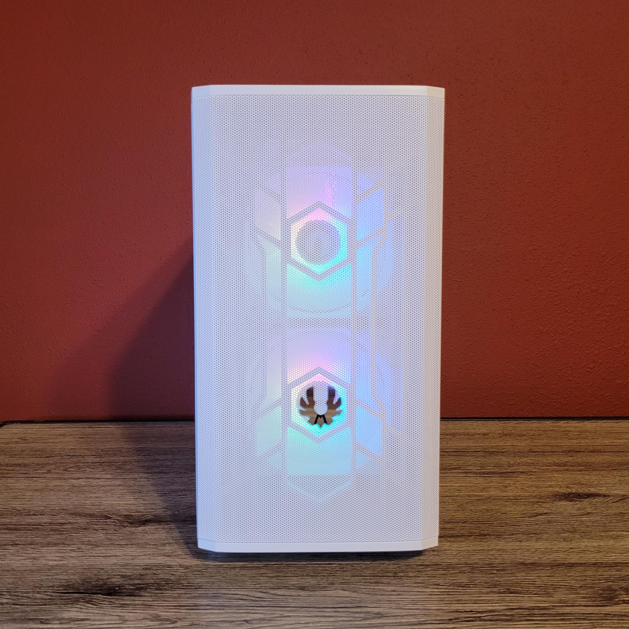 White RTX 2060 Gaming PC (Ryzen 5 2600X | 16GB RAM | 500GB SSD | Wifi + BT)