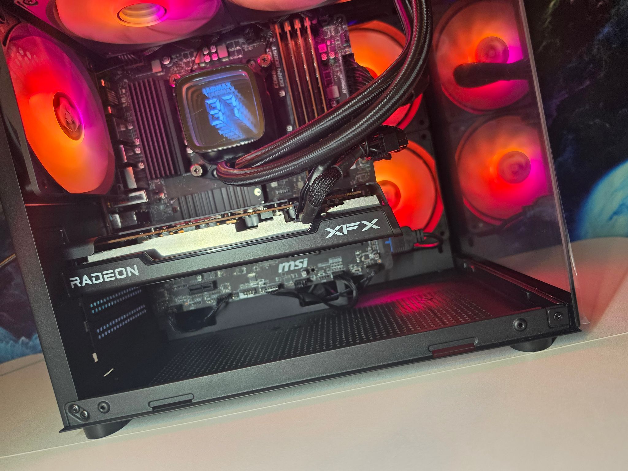 XFX RX 7600 8gb + Ryzen 5600x PC Build #113