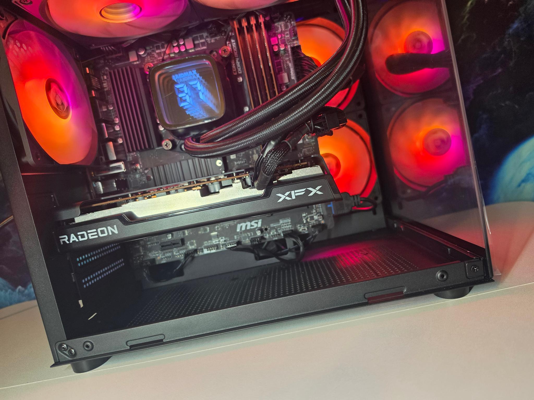 XFX RX 7600 8gb + Ryzen 5600x PC Build #113