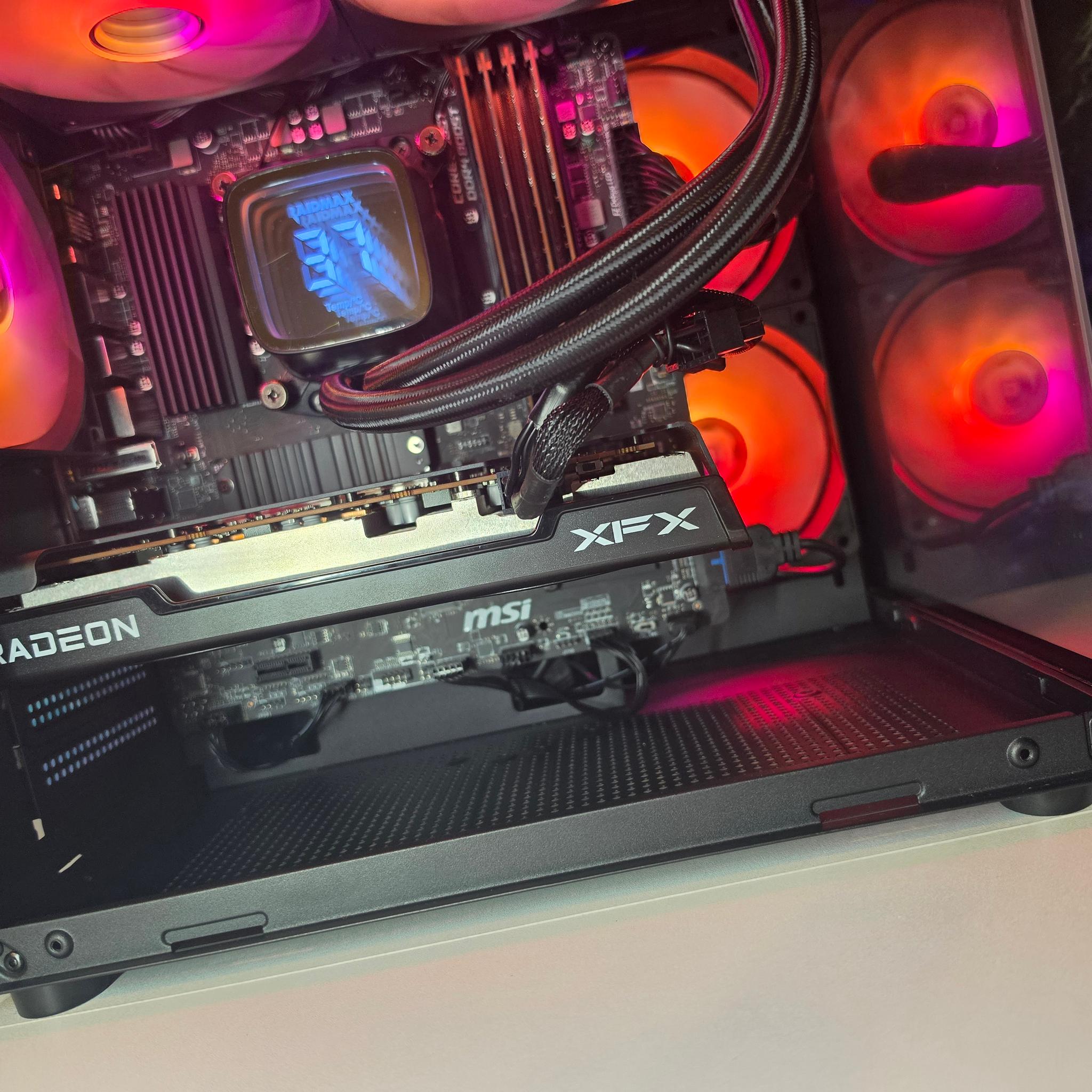 XFX RX 7600 8gb + Ryzen 5600x PC Build #113