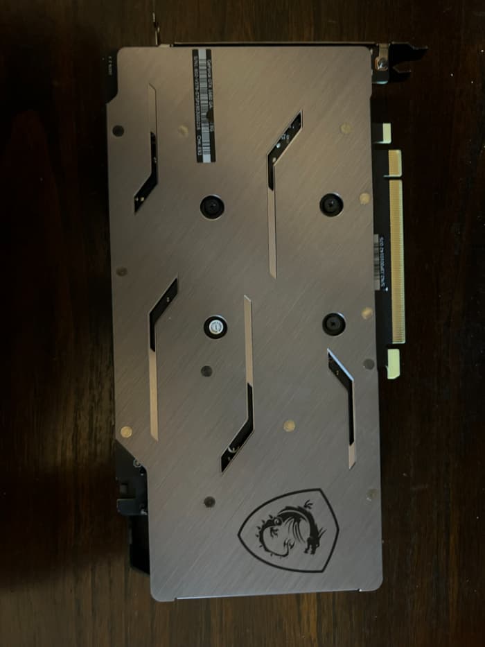 MSI GeForce GTX 1660 GPU