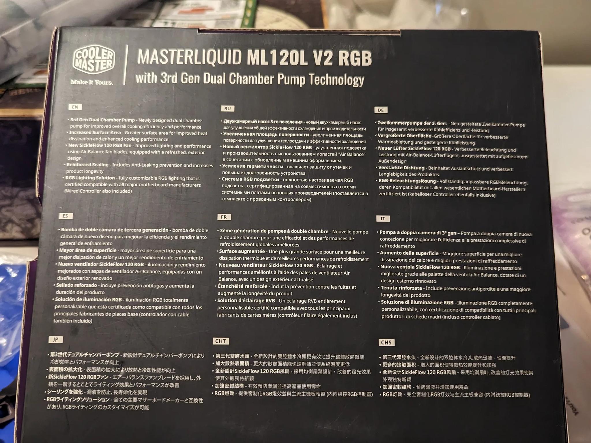 Cooler Master LiquidMaster ML120L V2 RGB