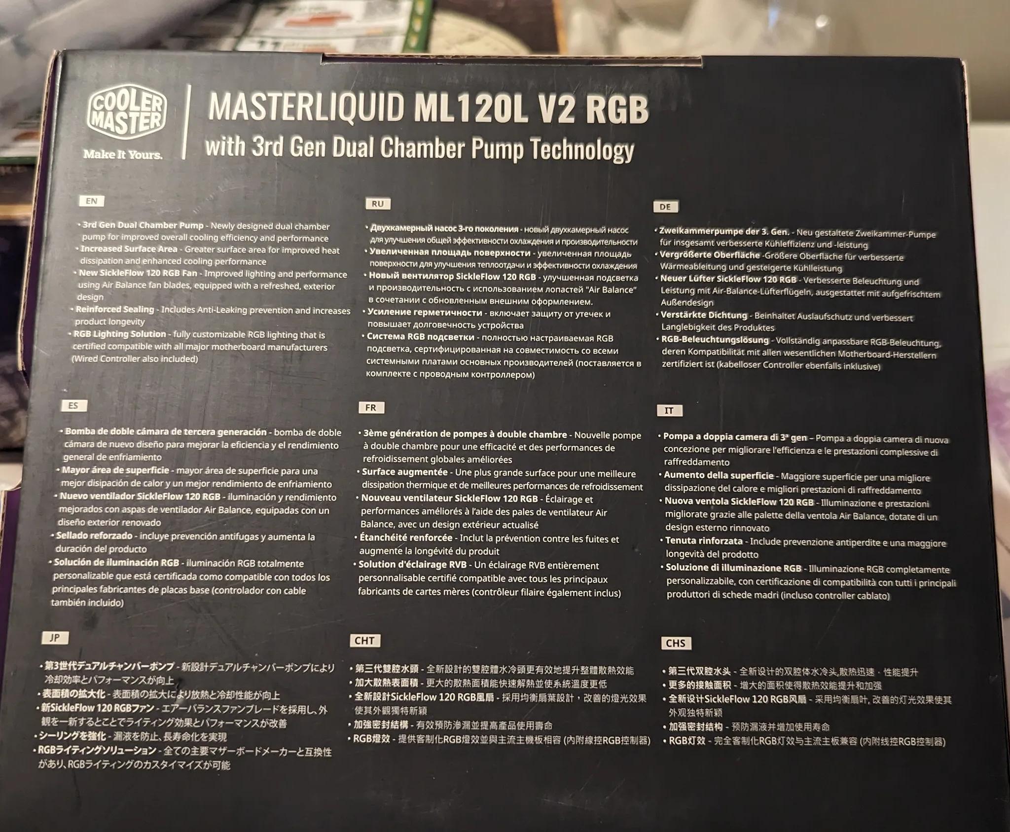 Cooler Master LiquidMaster ML120L V2 RGB