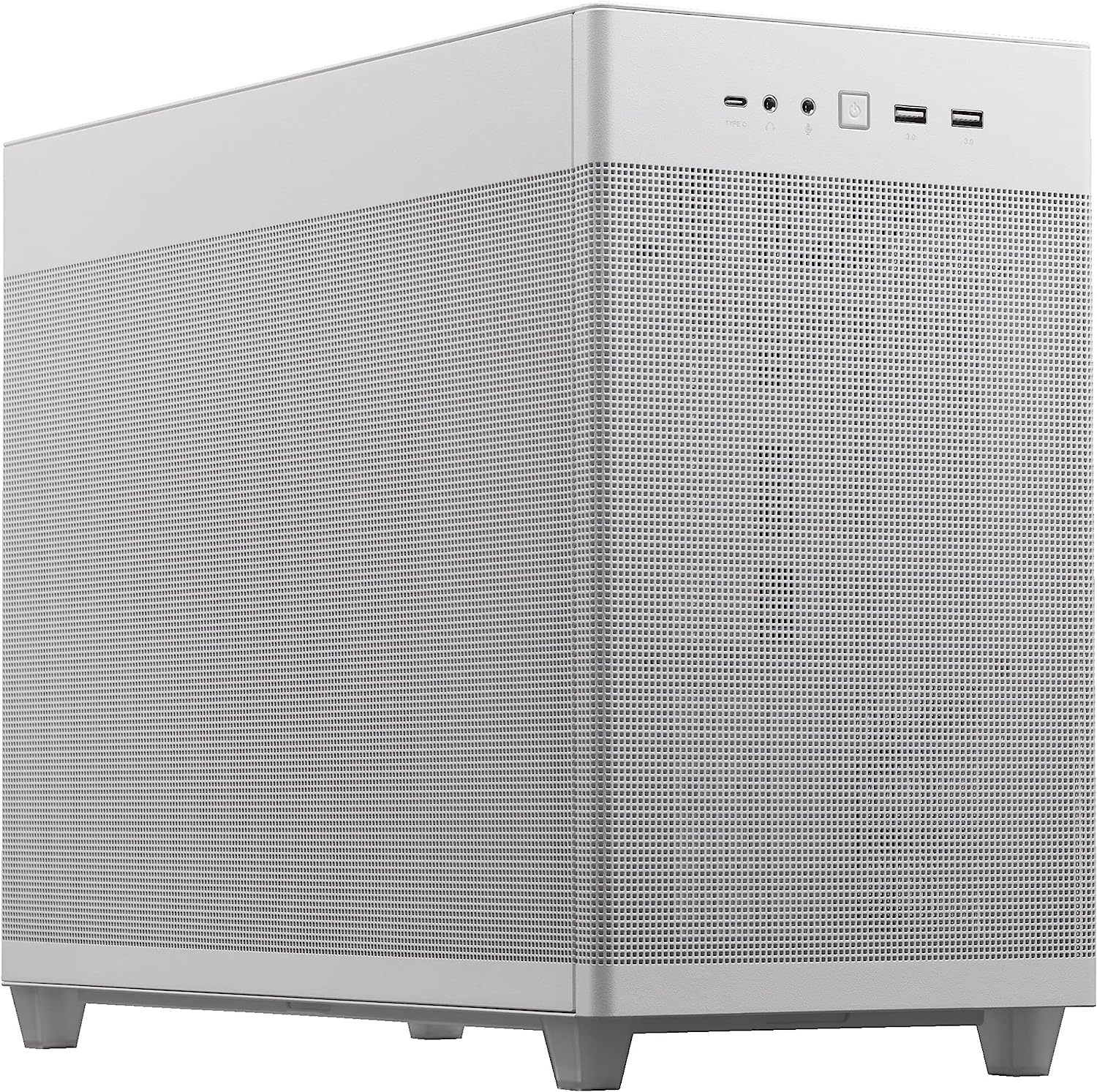 ASUS Prime AP201 CASE MESH WHITE EDITION White MicroATX Tower Computer Case
