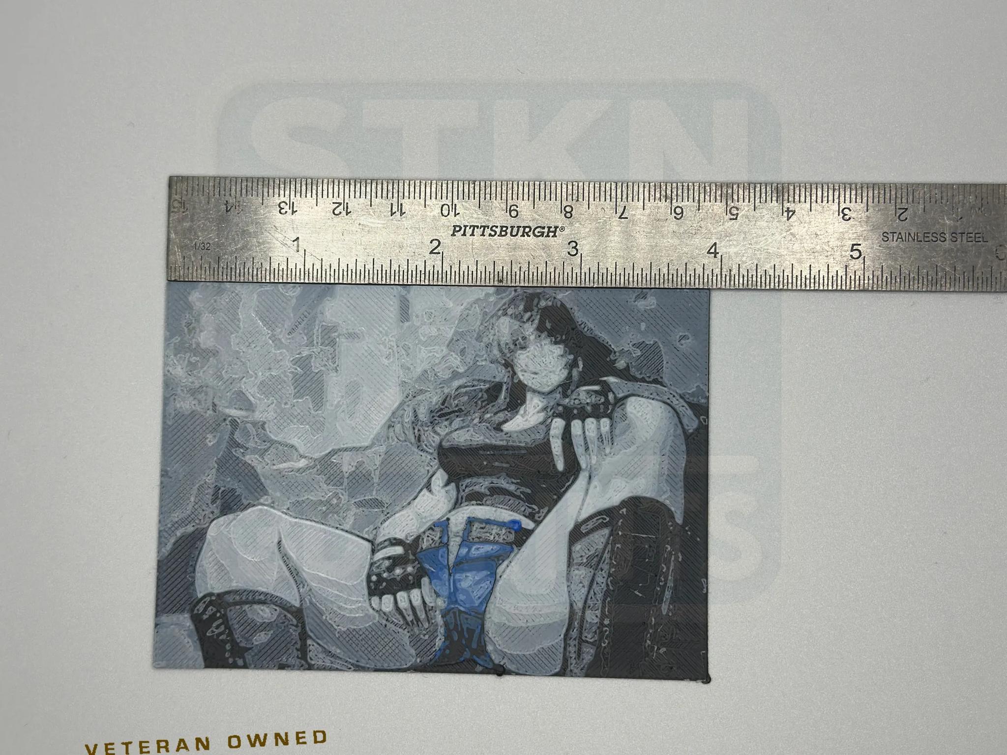 🎨 BLACK LAGOON - Revy - Large Decal Case Mod Magnet