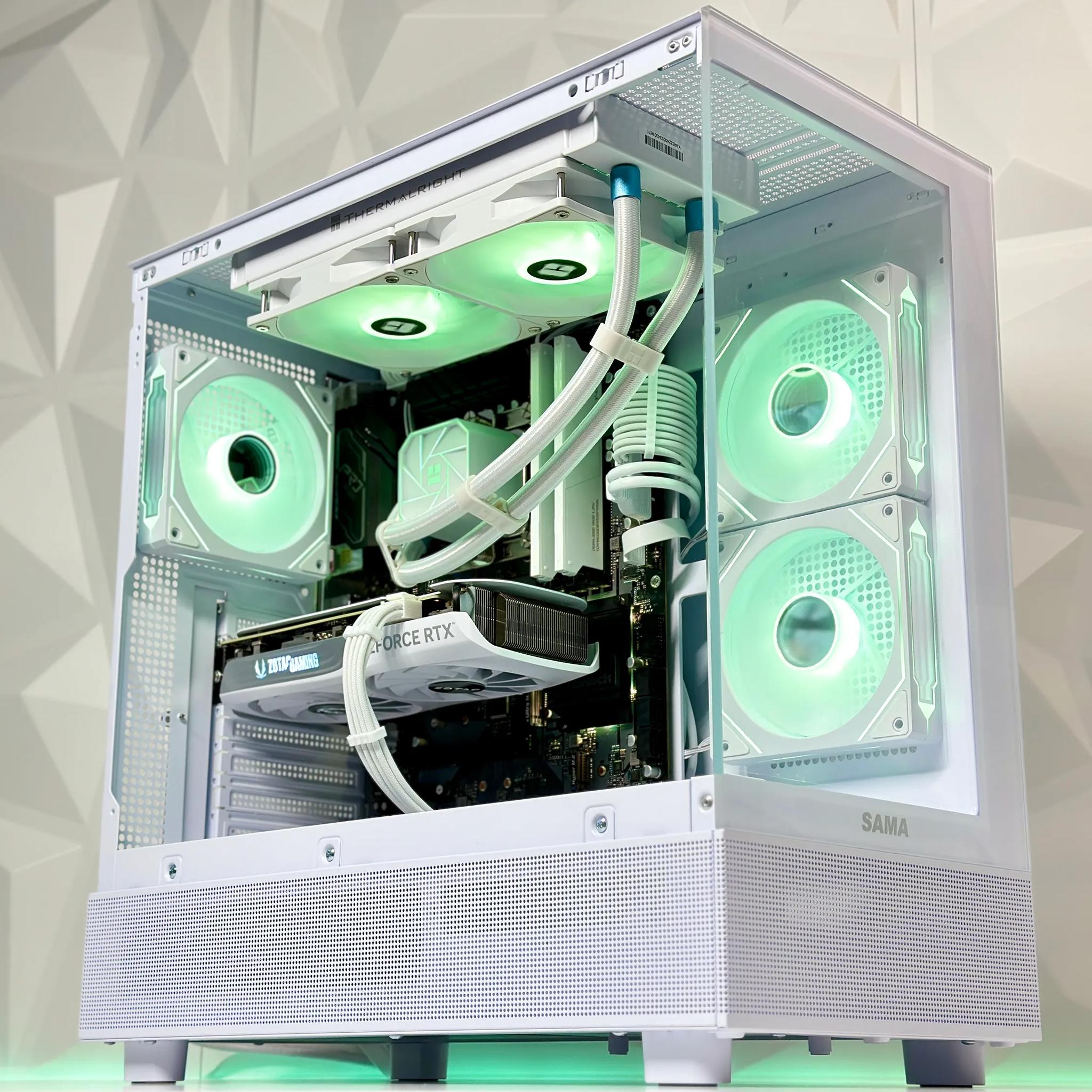 🐇🐰Liquid Cooled Gaming PC🐇Nvidia RTX 4070 12GB🐇Intel  12600KF 10 core🐇32GB DDR4🐇1TB NVME SSD