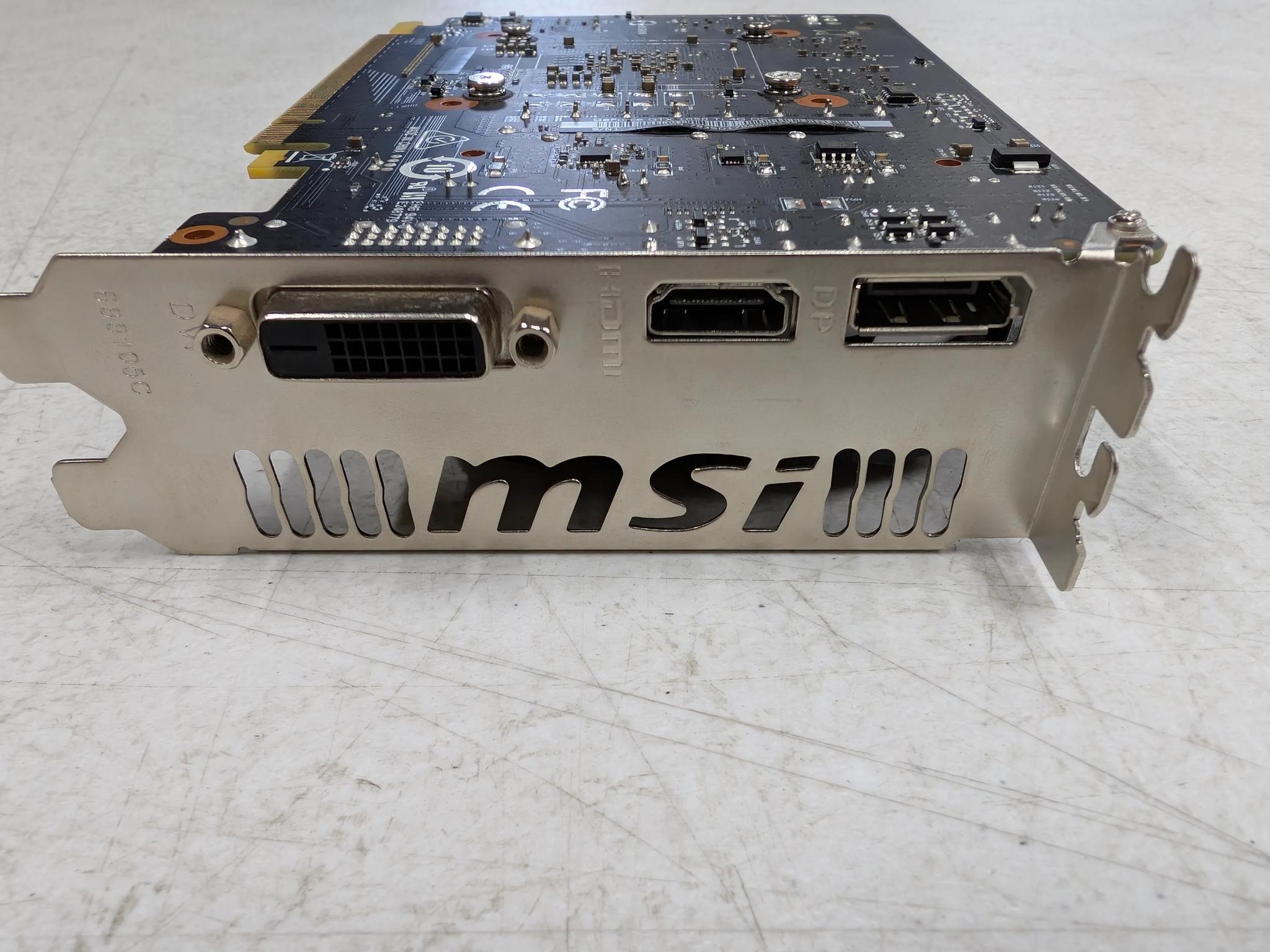 MSI GeForce GTX 1050 Ti