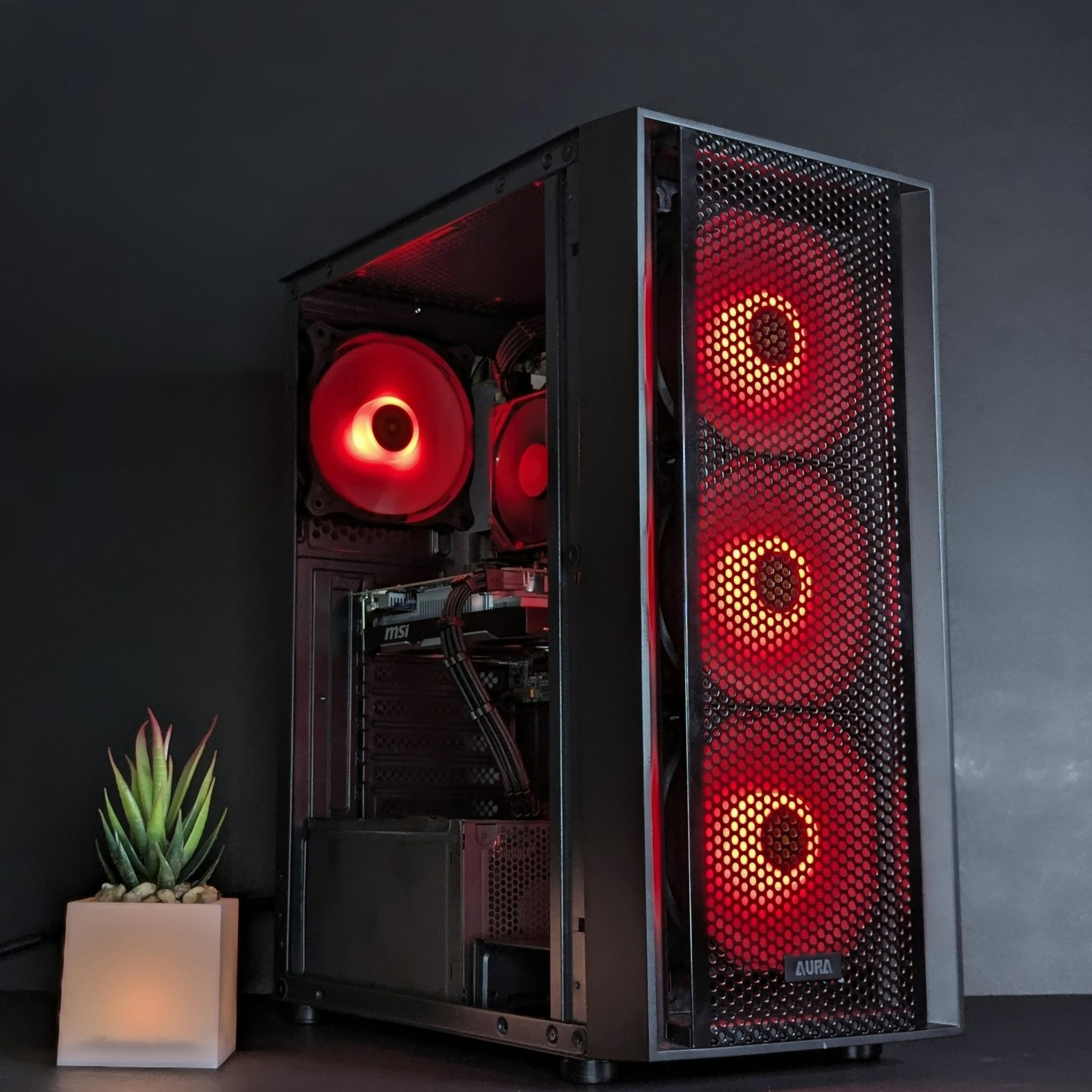 🔫💵@1080p Budget Gaming PC⚫️ GTX 1650⚫️I7-2600K⚫️16GB RAM⚫️500GB SSD⚫️