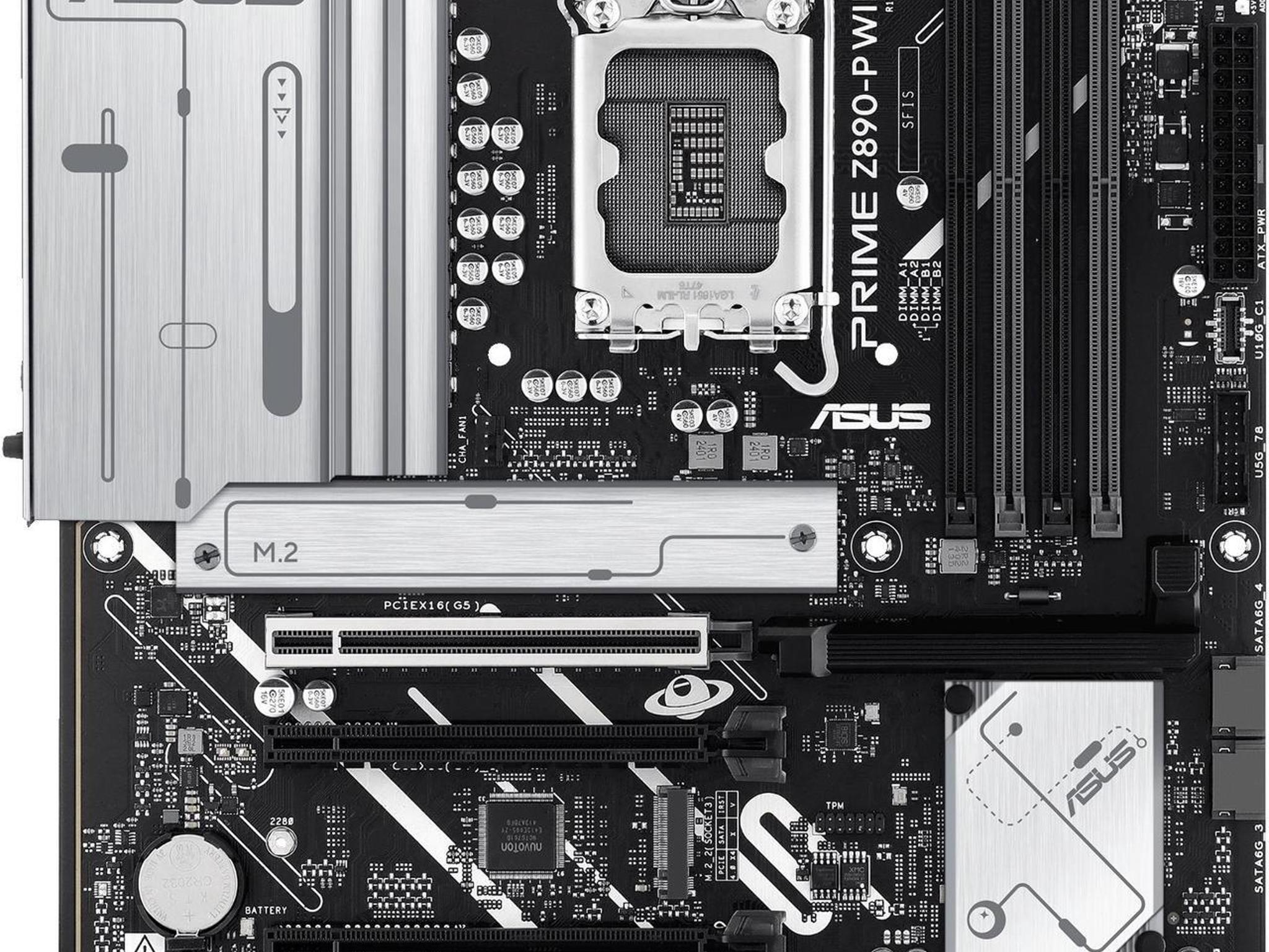 ASUS PRIME Z890-P WIFI Intel Z890 LGA 1851 ATX DDR5 Desktop Motherboard