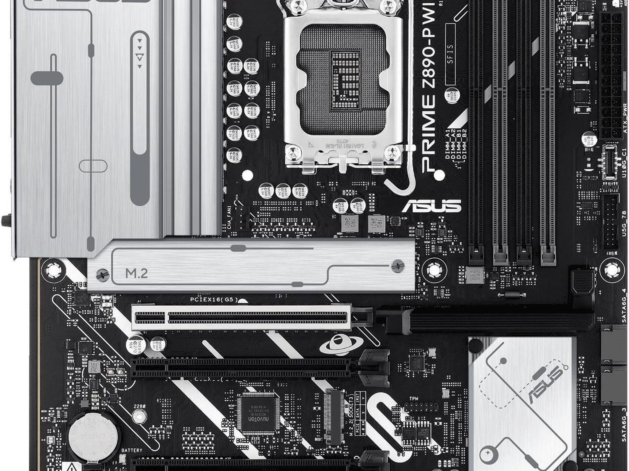 ASUS PRIME Z890-P WIFI Intel Z890 LGA 1851 ATX DDR5 Desktop Motherboard