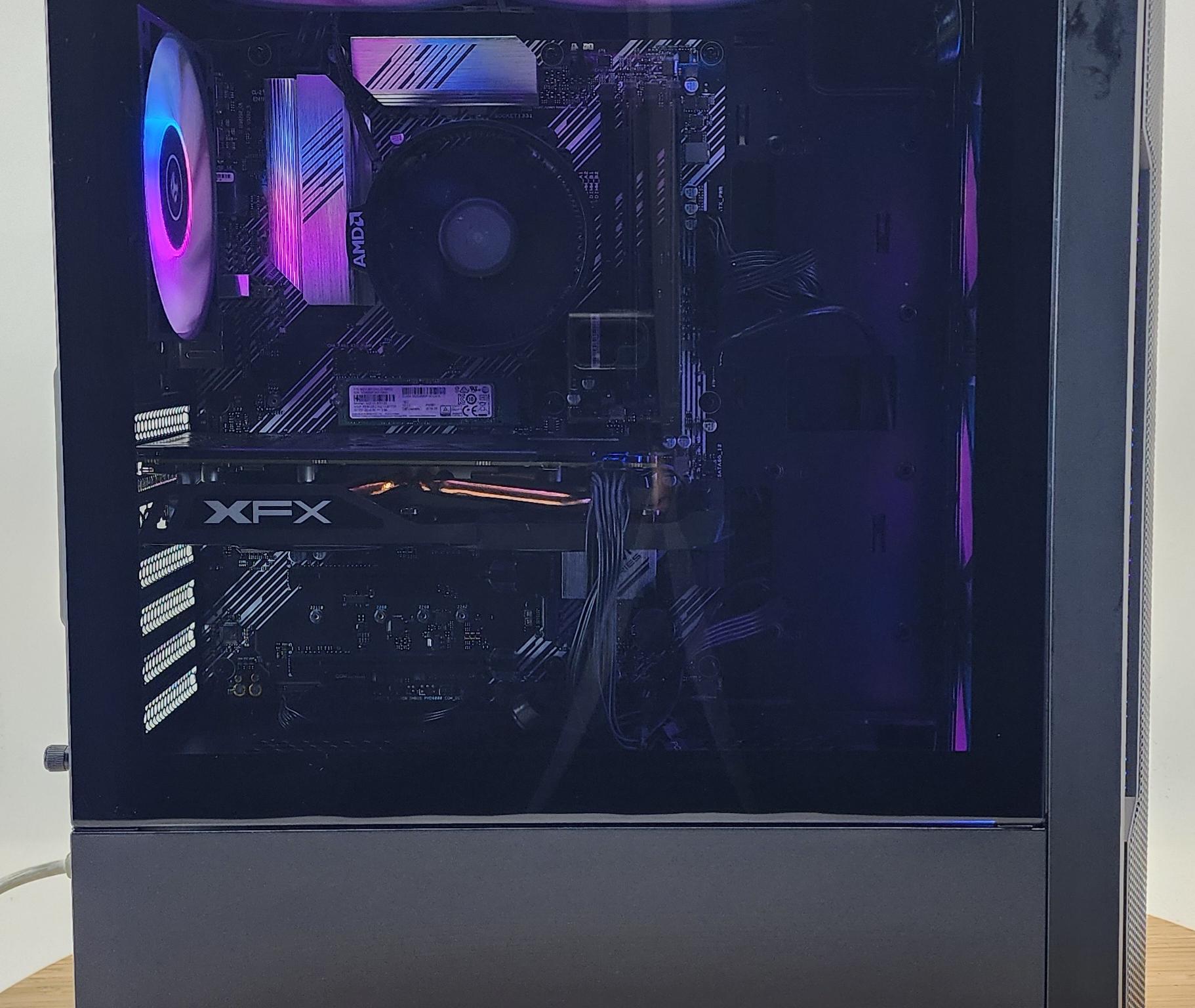 Gaming PC Ryzen 7 3700X 16GB RAM 512GB SSD RX 580 8GB Windows 11 PC