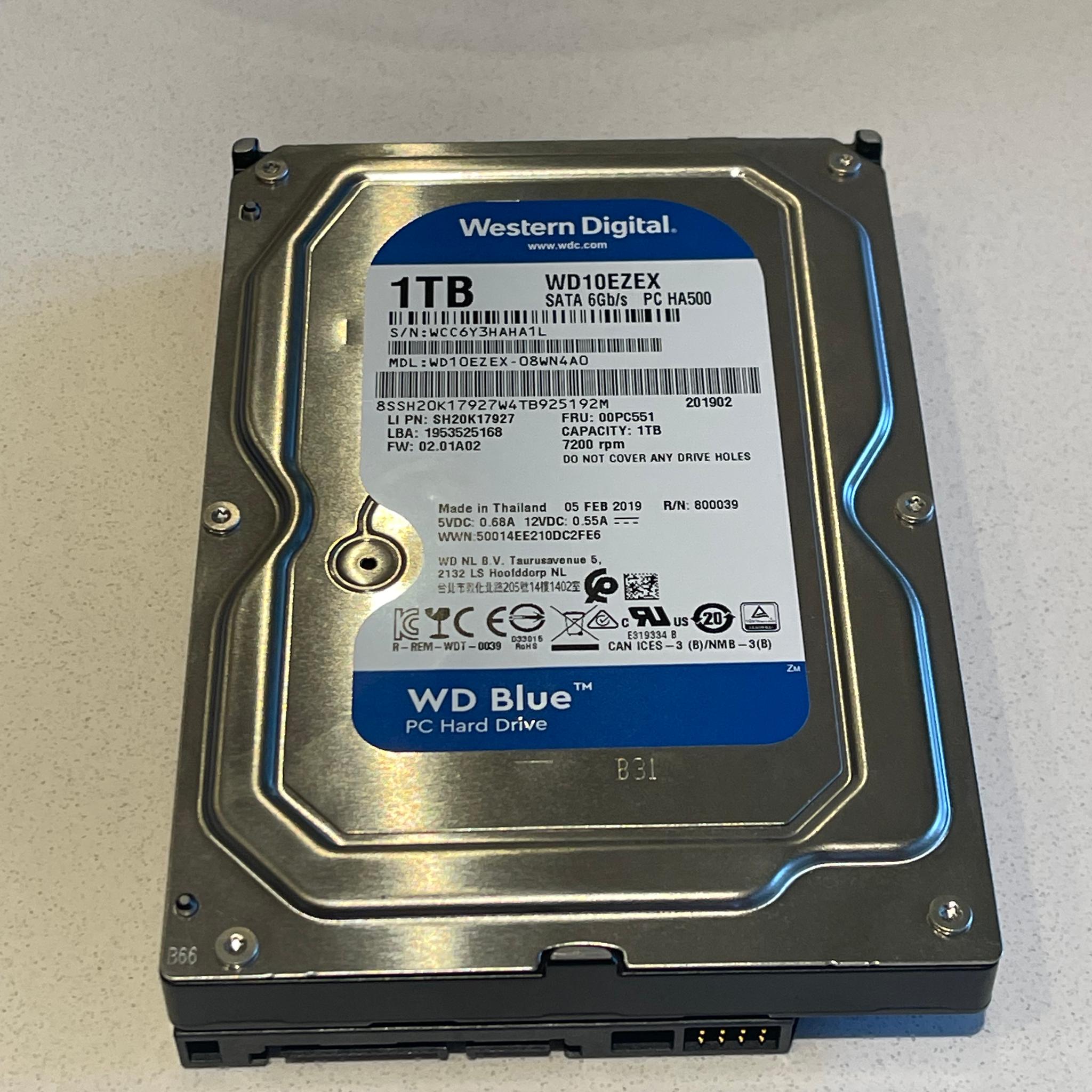 Western Digital Black2 Dual Drive 1TB