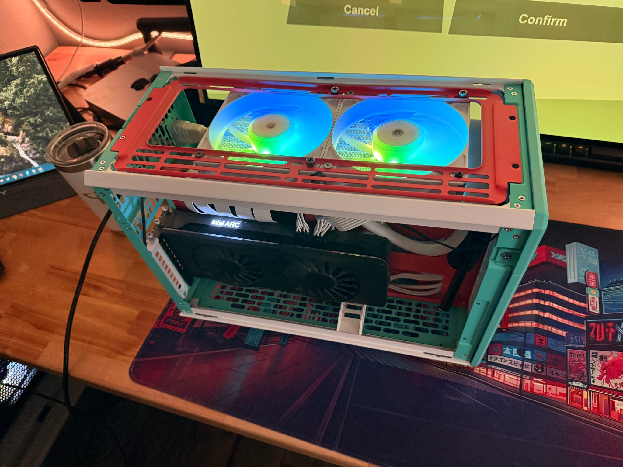 Custom Mini ITX (1TB 990 EVO) | Asus ROG Strix ITX Build B850i - Gaming PC Build - NO RAM - NO GPU