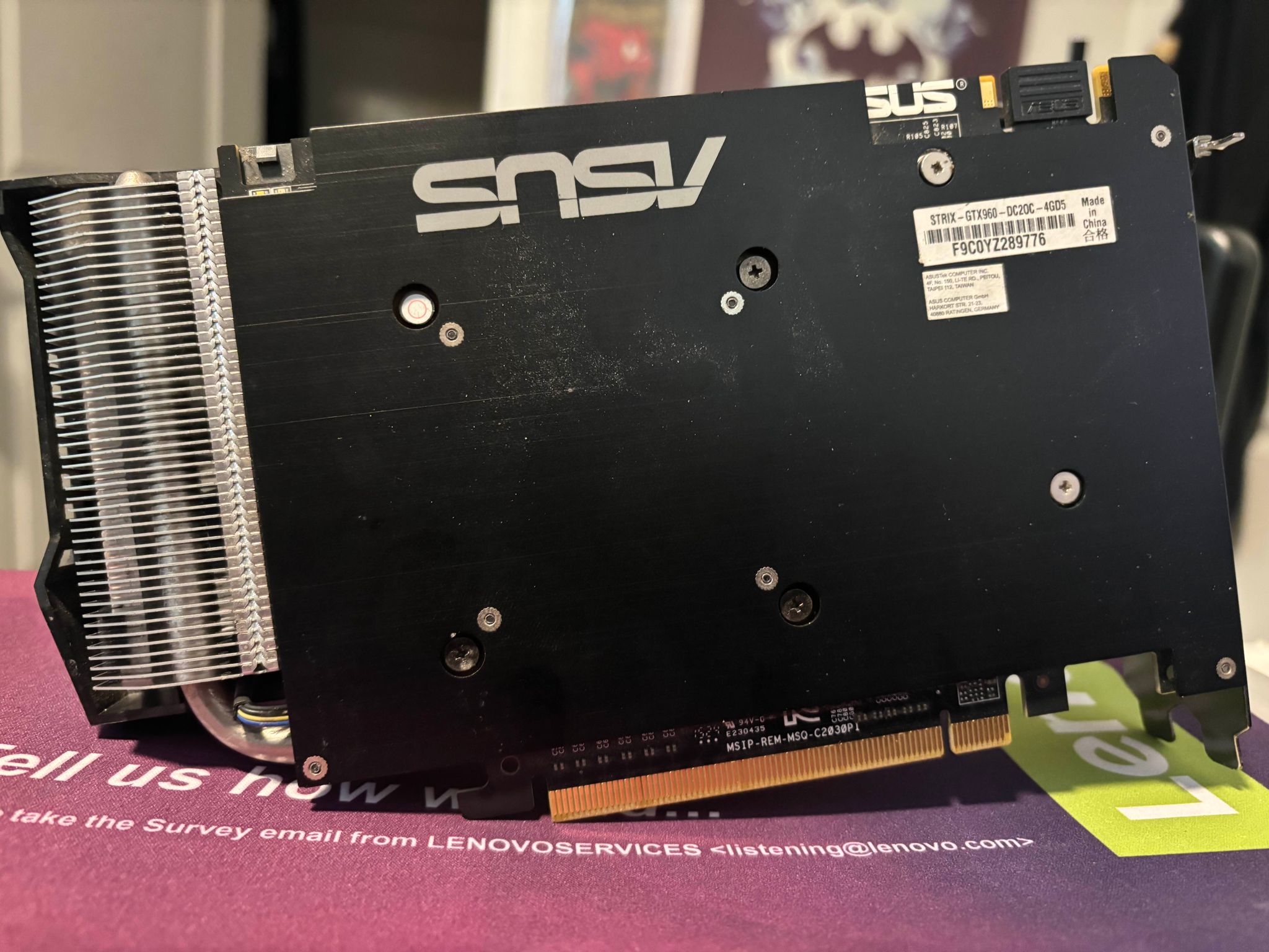 ASUS GeForce GTX 960 2GB GDDR5 Graphics Card