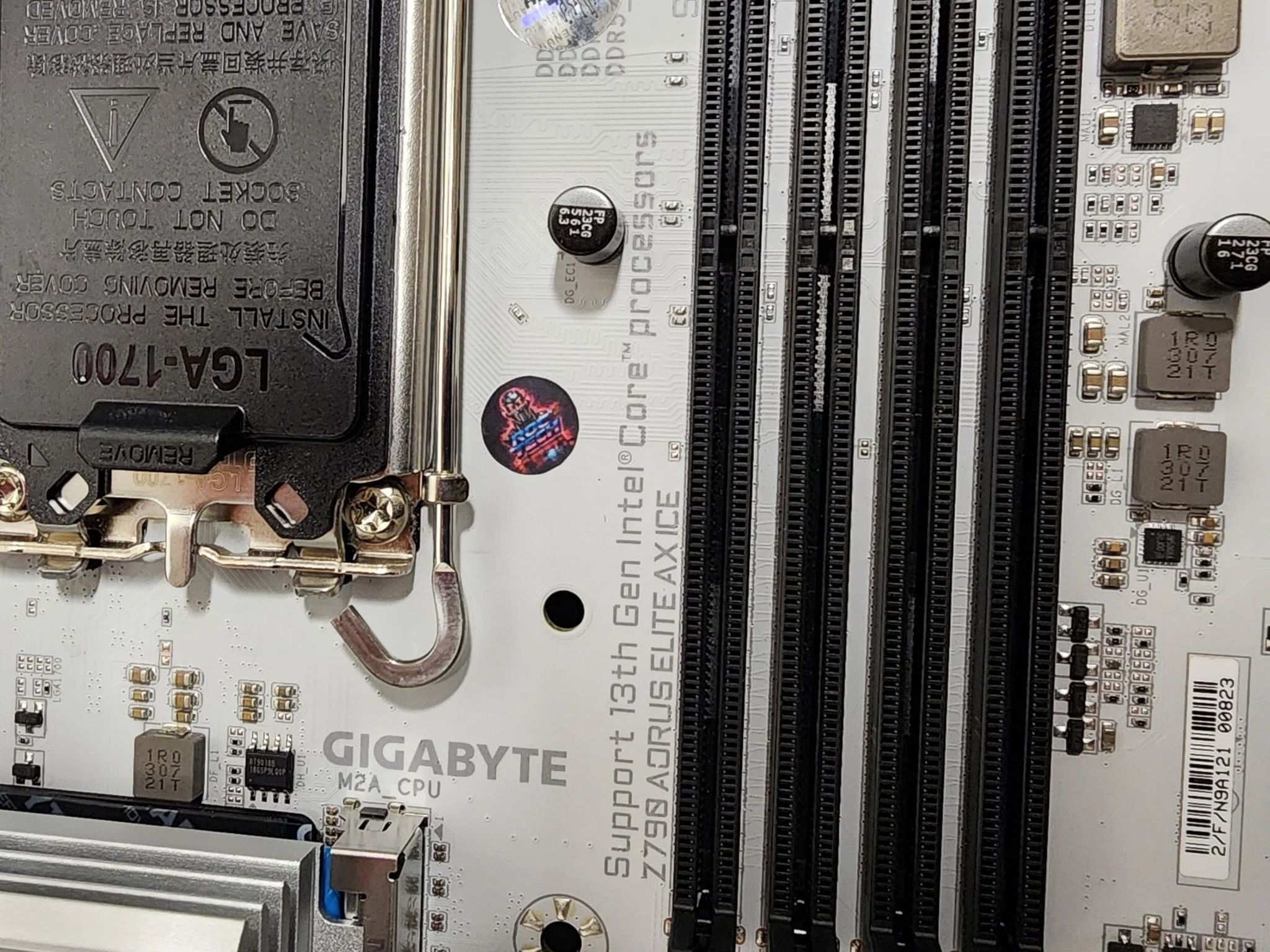UPDATED BIOS GIGABYTE Z790 AORUS Elite AX ICE WIFI DDR5 LGA1700 Motherboard