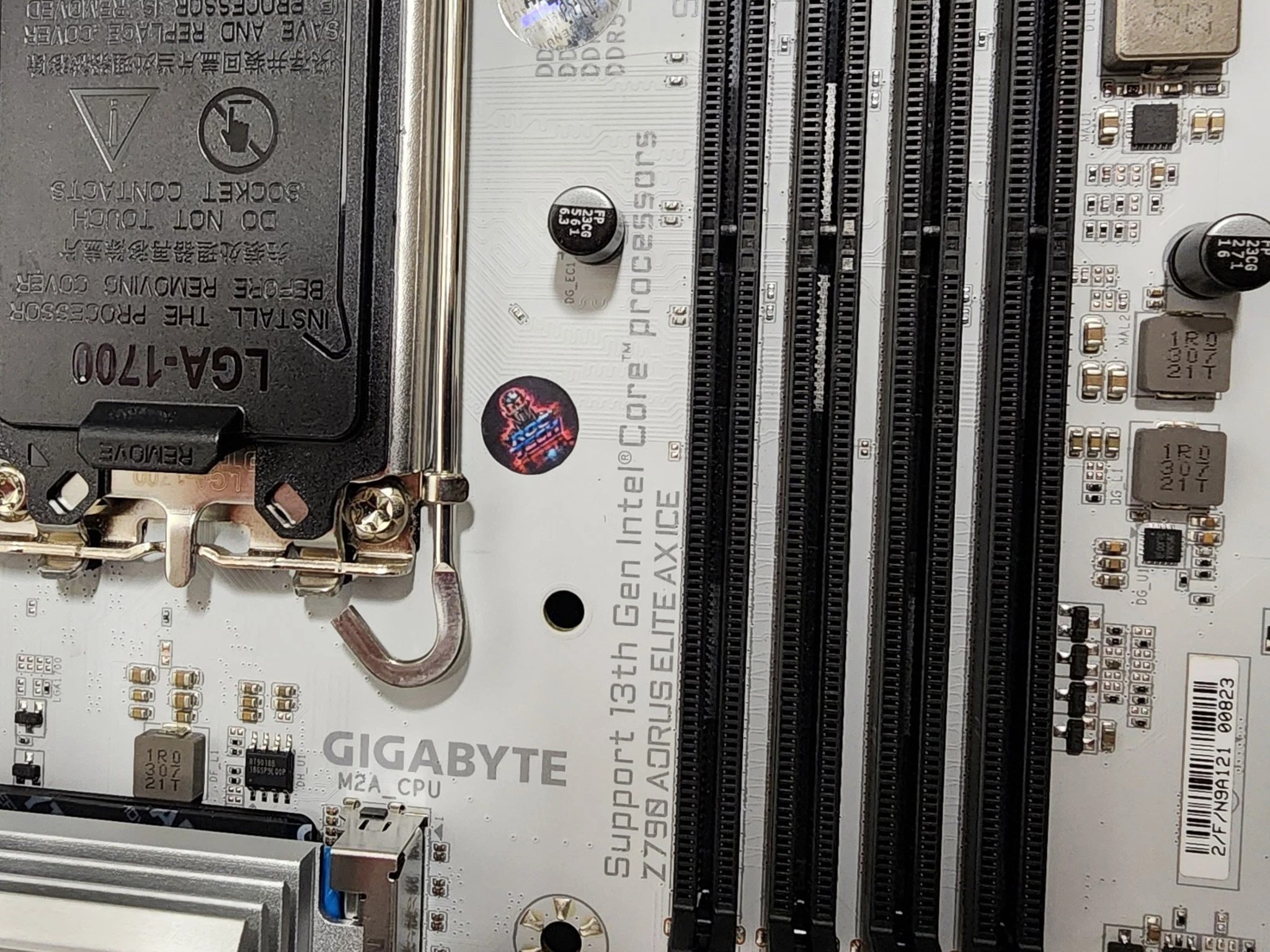UPDATED BIOS GIGABYTE Z790 AORUS Elite AX ICE WIFI DDR5 LGA1700 Motherboard
