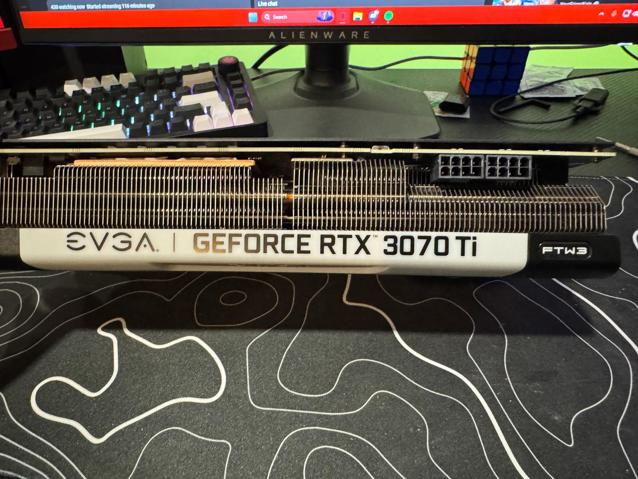 EVGA FTW3 ULTRA GAMING GeForce RTX 3070 Ti 8 GB Video Card