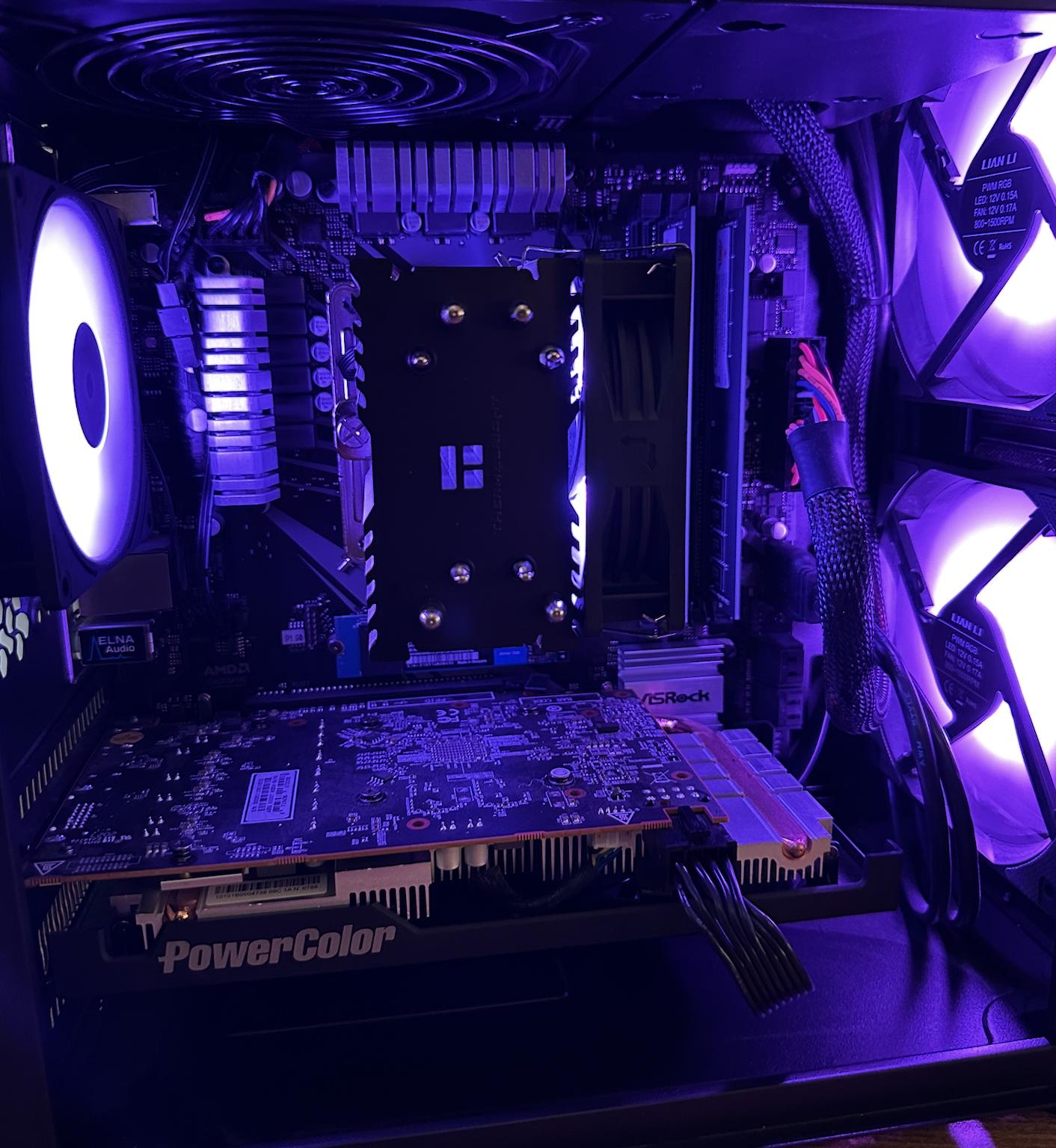 Budget 1080p Gaming PC Ryzen 5 RX 5500XT 16GB RAM 500GB NVMe SSD WiFi Lian Li Easy Upgrade Path