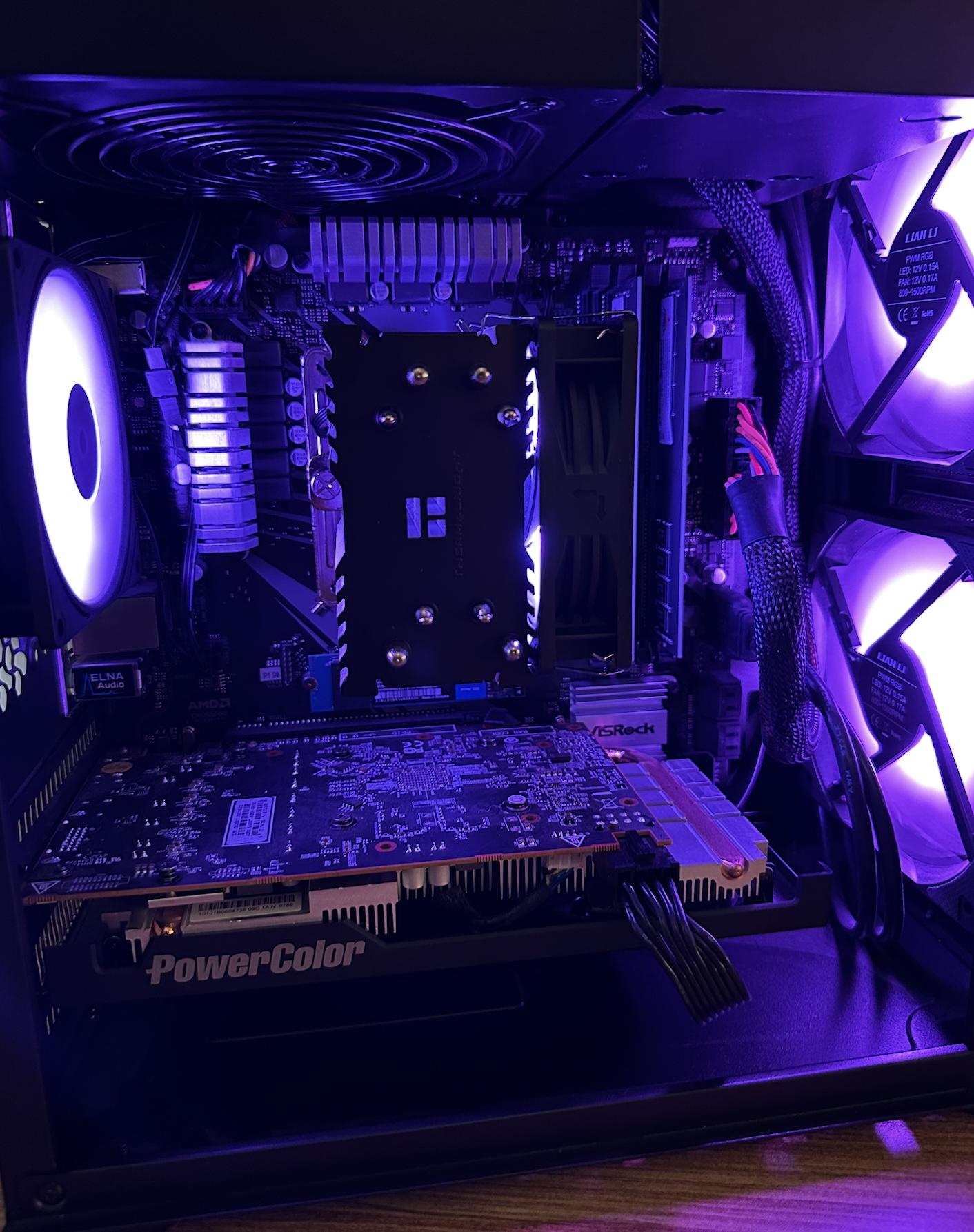 Budget 1080p Gaming PC Ryzen 5 RX 5500XT 16GB RAM 500GB NVMe SSD WiFi Lian Li Easy Upgrade Path