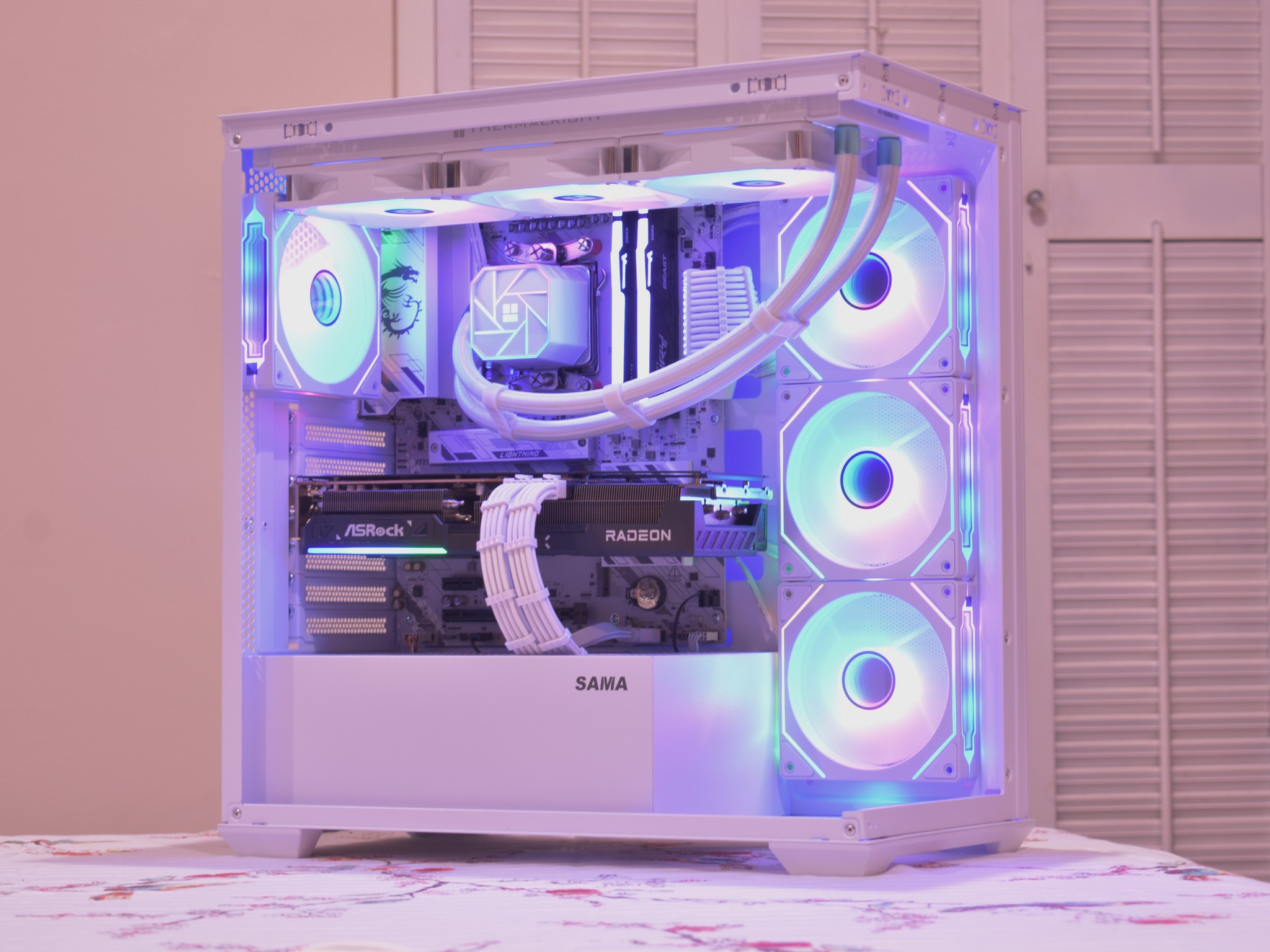 🚀Performance Gamer🚀 Ryzen 7 7800X3D | AMD RX 9070 16GB | 32GB DDR5 | 1TB nVME SSD | White RGB+Wifi