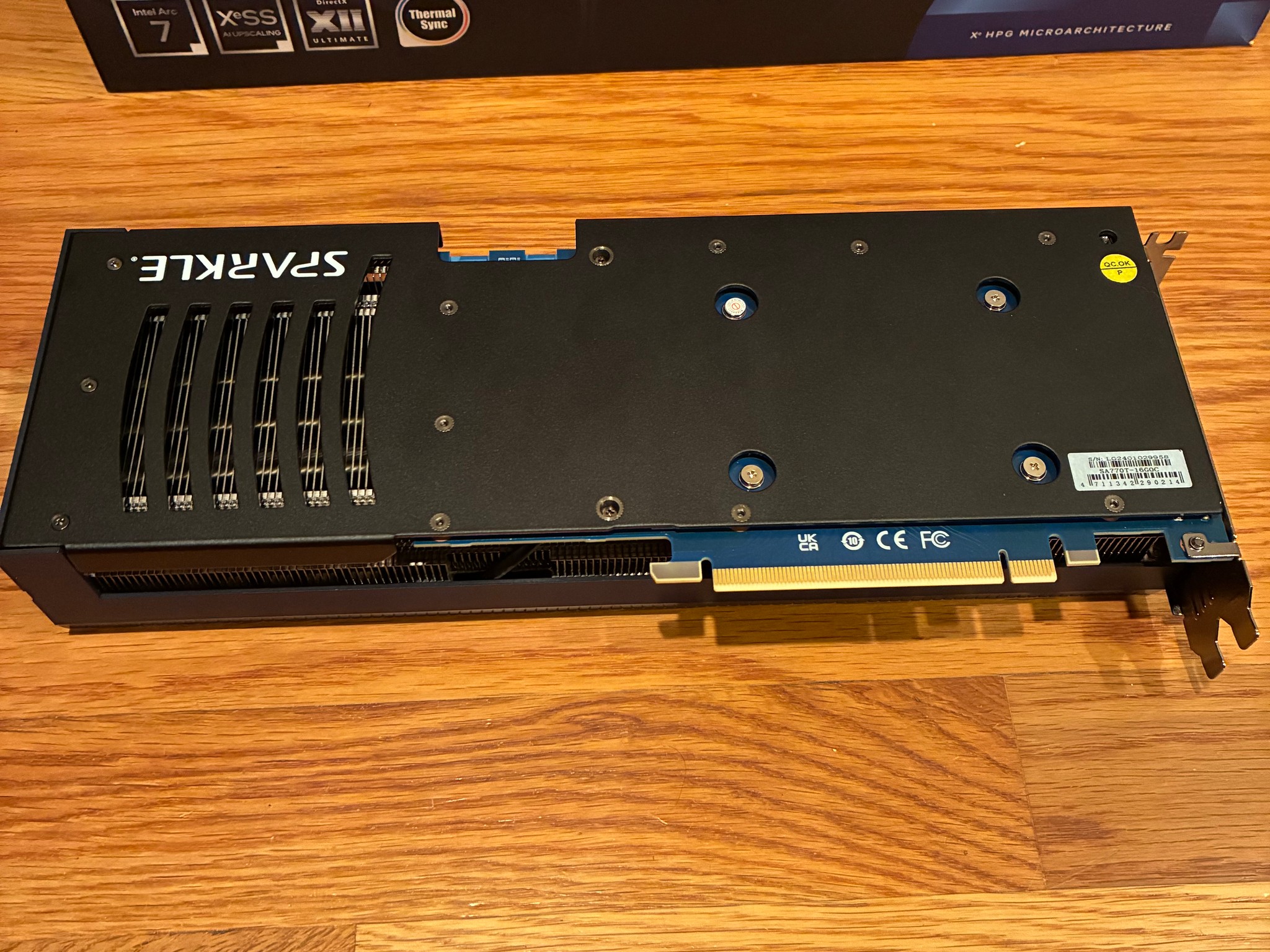 SPARKLE TITAN OC Arc A770 16GB