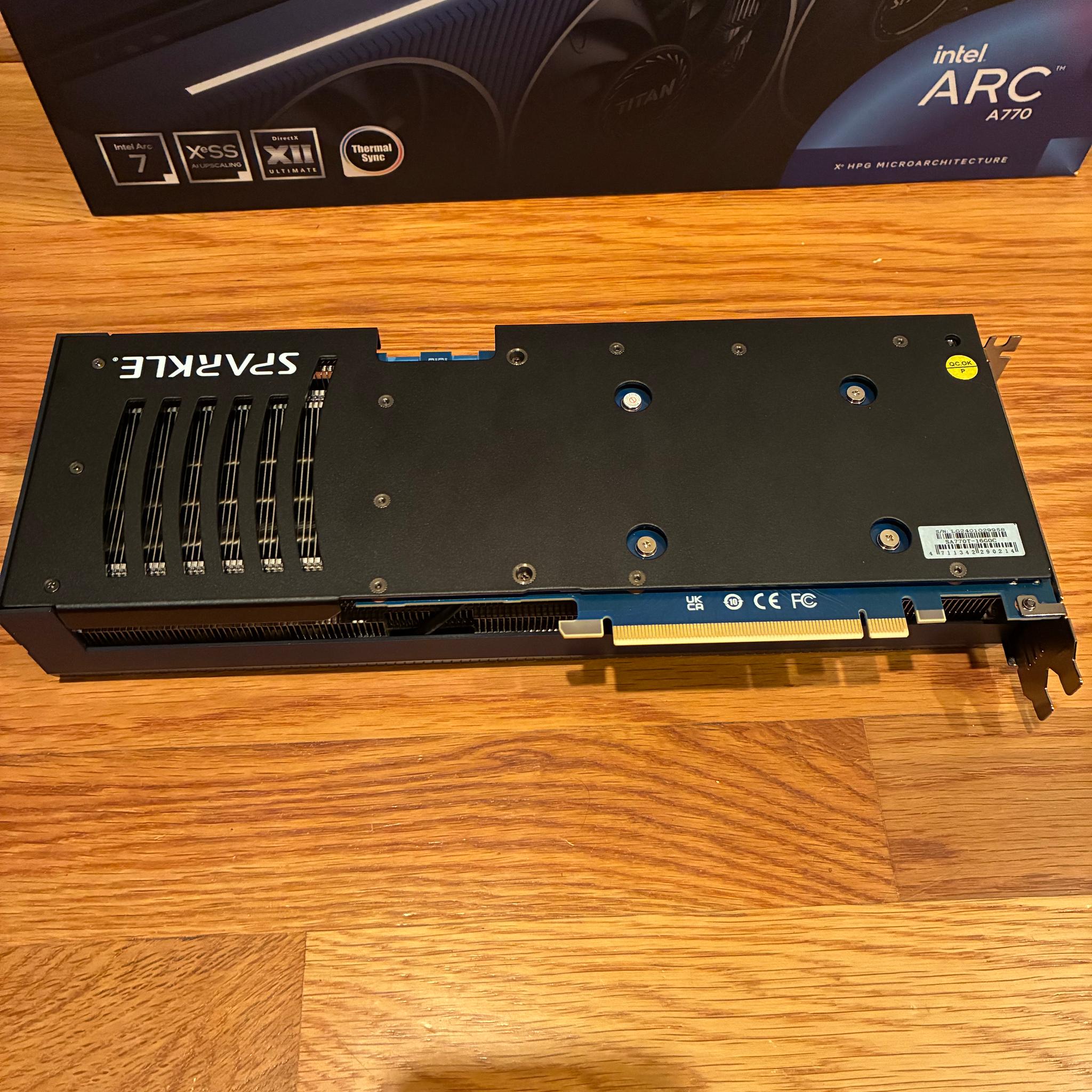 SPARKLE TITAN OC Arc A770 16GB