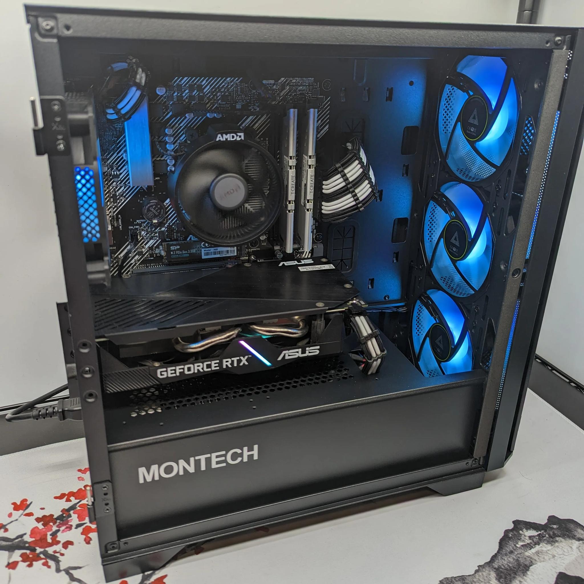 Gaming Rig "AIR 100" Ryzen 5 5500/16GB DDR4/1TB SSD/ RTX2060 6GB