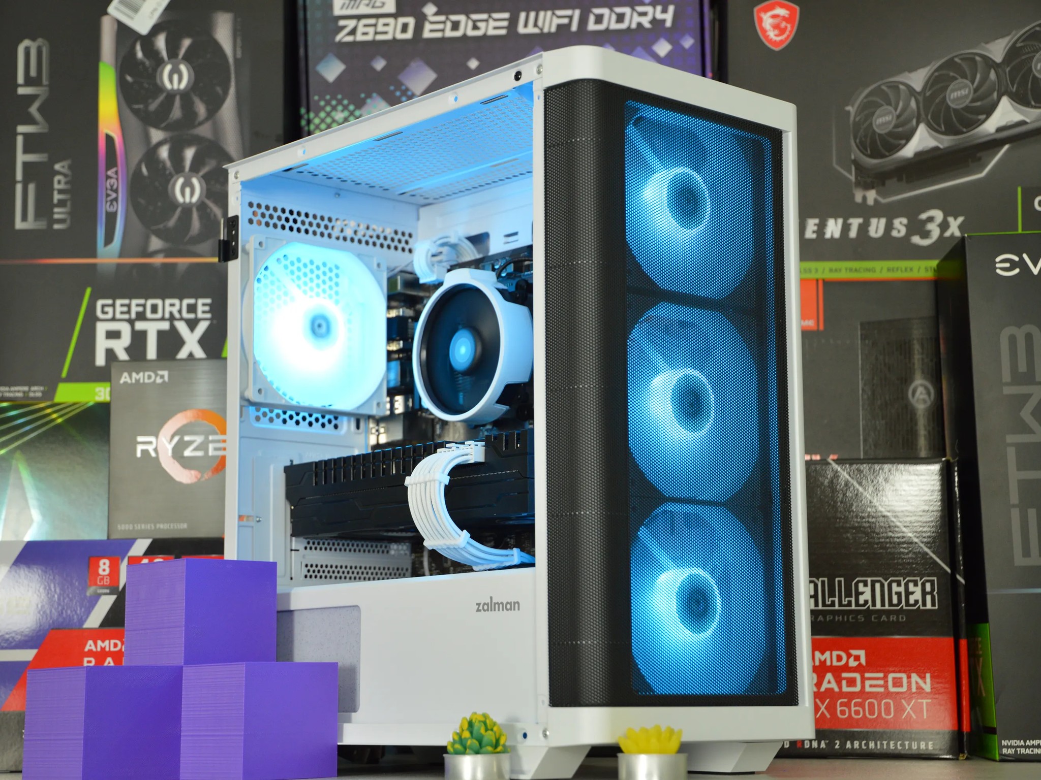 ☯️☯️| RX 5700XT 8GB | RYZEN 5 3600 | 16GB DDR4 RAM | 1TB NVME SSD | VaporWave 2.0 |