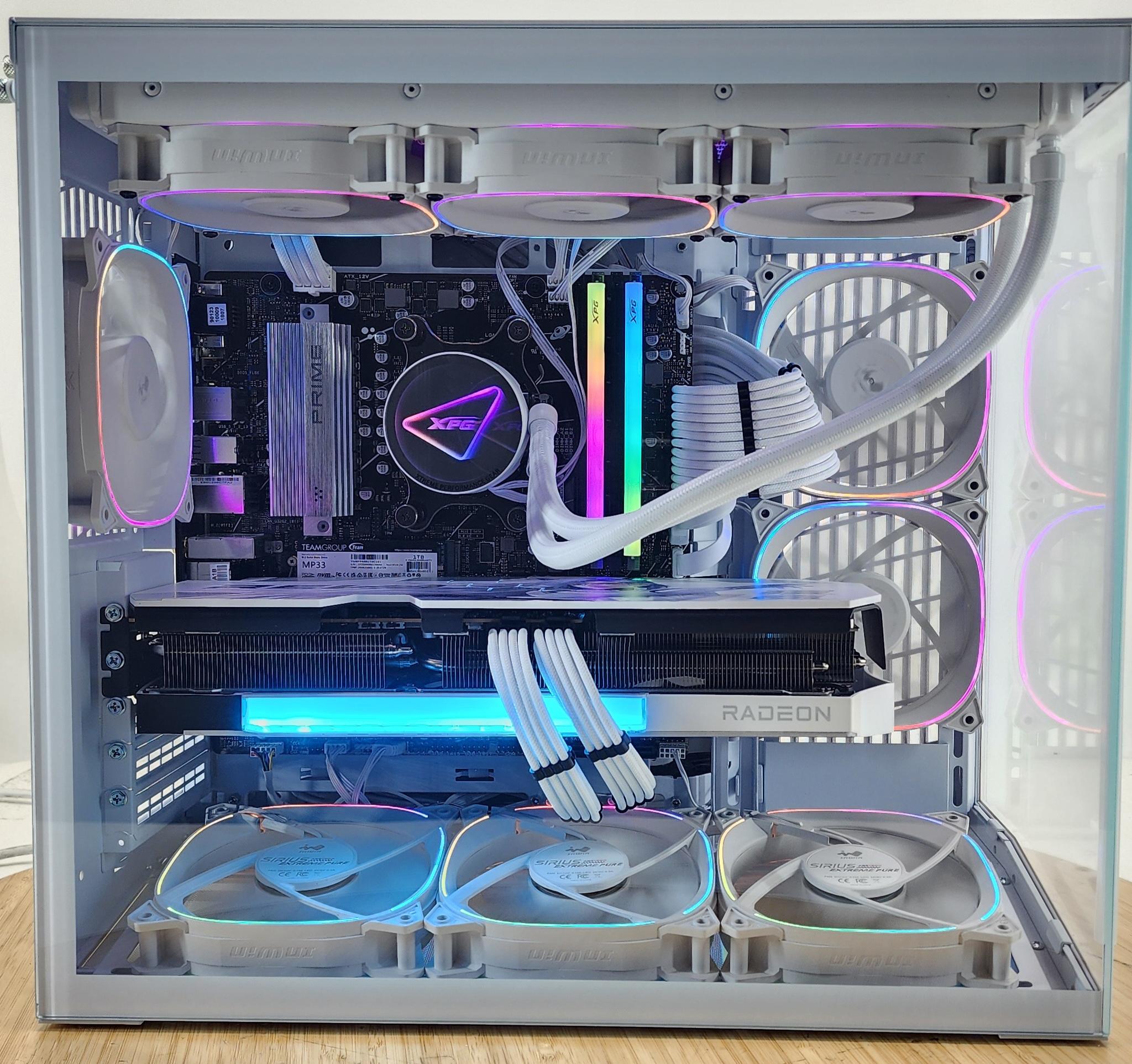 Gaming PC Ryzen 7 7700 32GB RAM 1TB SSD RX 9070 XT 16GB Windows 11 Computer