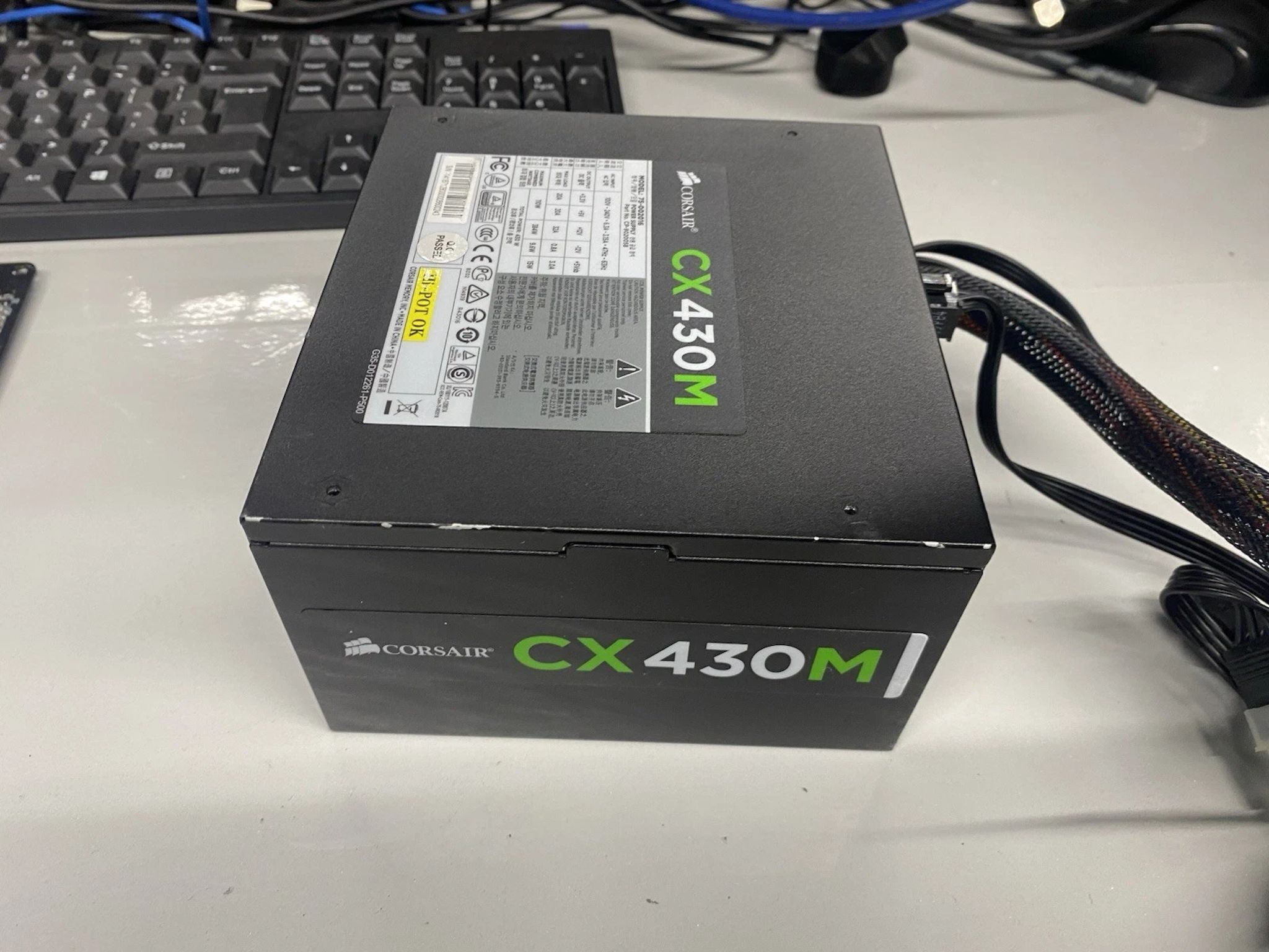 Corsair CX430M 430W 80+ Bronze Semi-Modular PSU No PCIe Cable