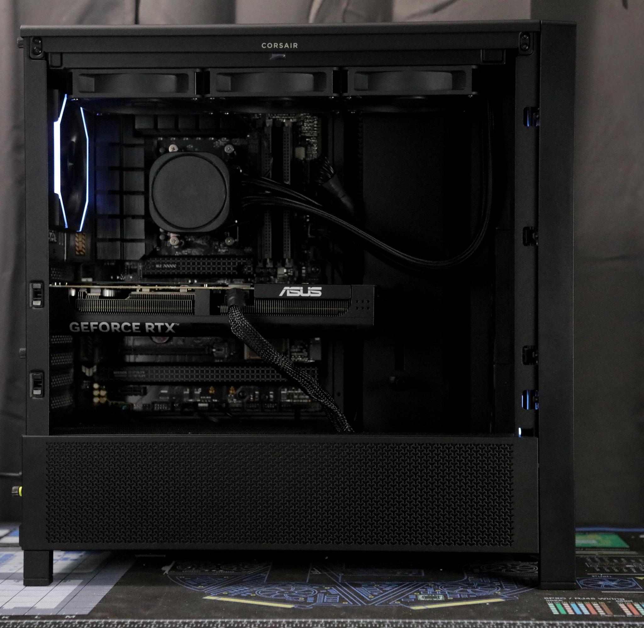 🕶️🌑 Darkmode v2 | Gaming and Streaming PC, RTX 5070, Ryzen 7 7700X, 32GB DDR5, 2TB SSD, Wifi