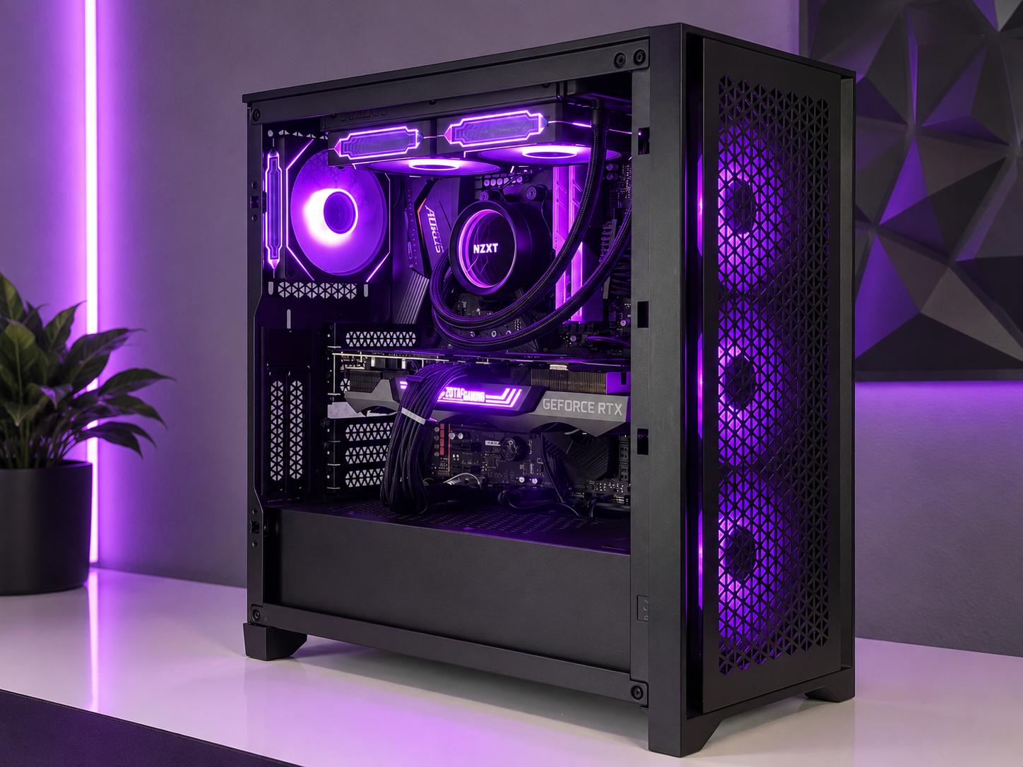 🪻CYPHER Gaming PC | RTX 3070 TI 8GB | Ryzen 7 5800X3D | 32GB RAM | 1TB NVME | FREE SHIPPING