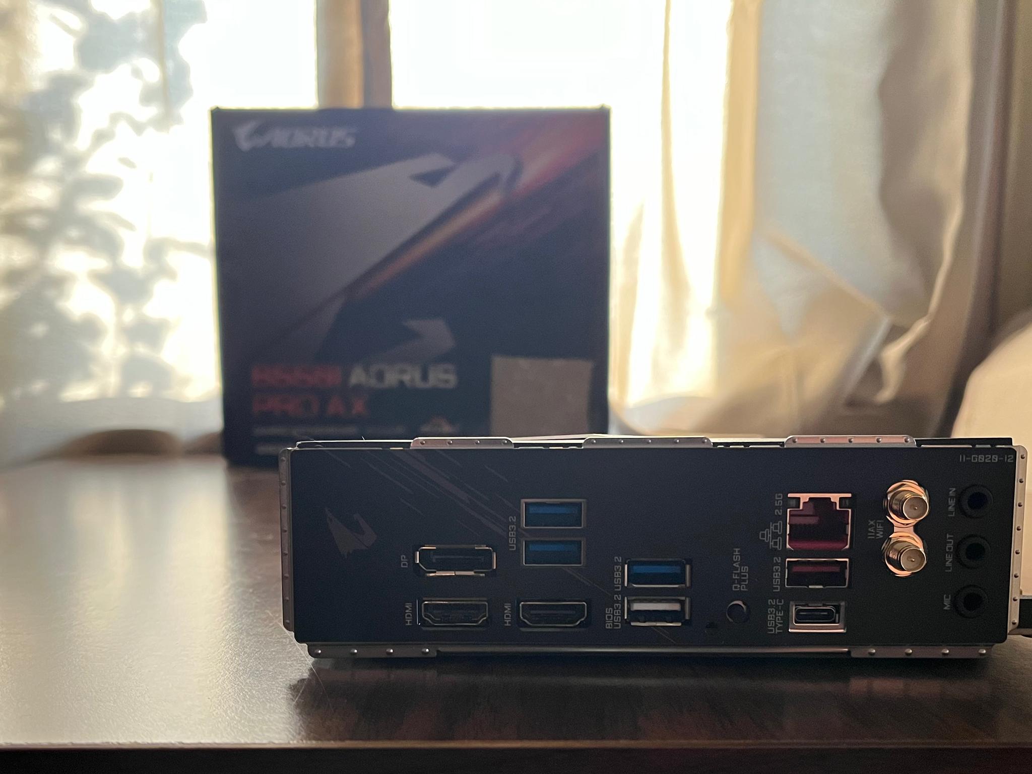 Brand New 5700X3D and Barely Used AORUS PRO AX ITX B550 Motherboard Combo!