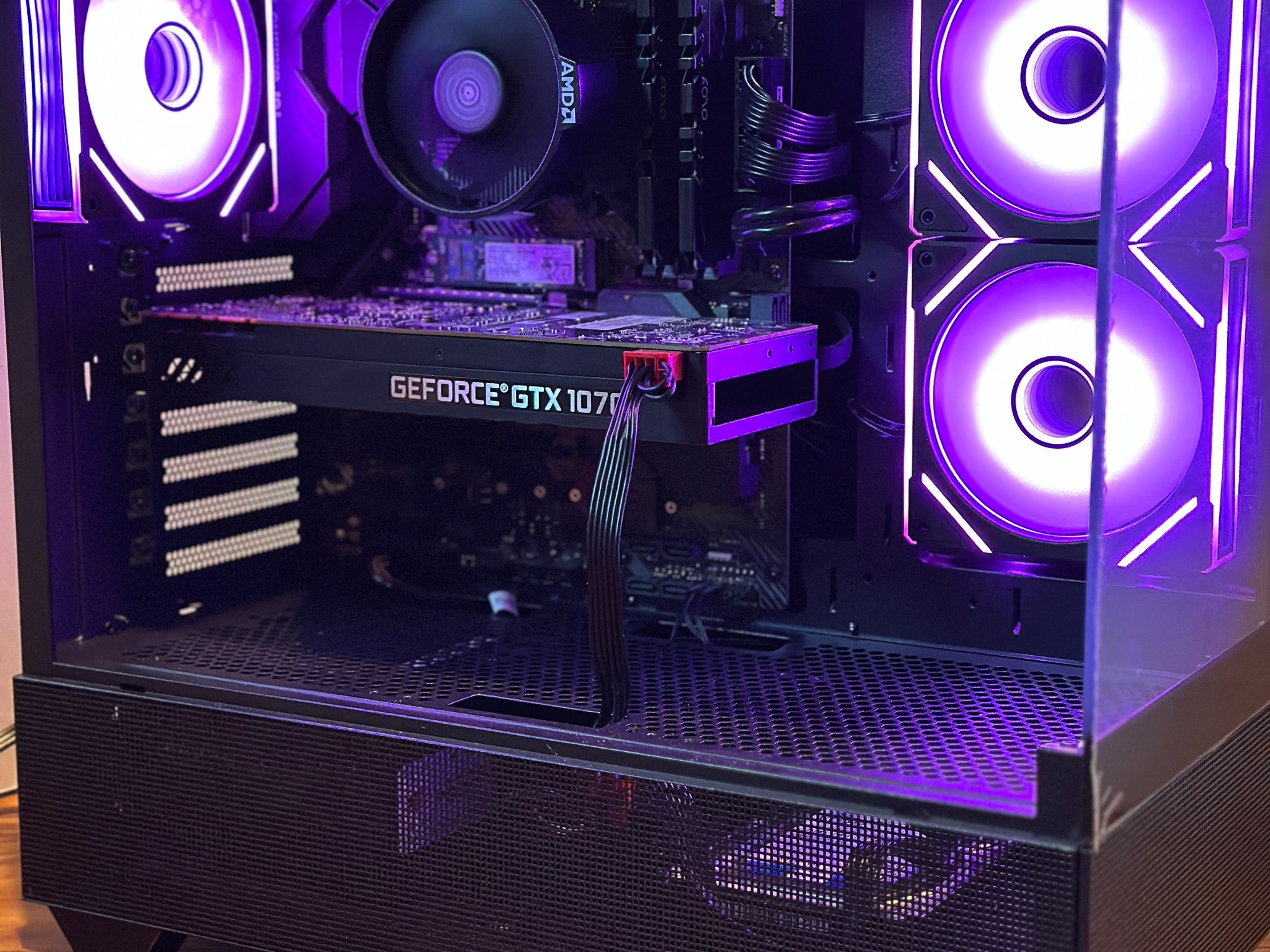 GTX 1070 | Ryzen 5 3600 | 16GB DDR4 | 1.12TB | Win 11 | Office 2024 | WiFi | Custom Gaming PC