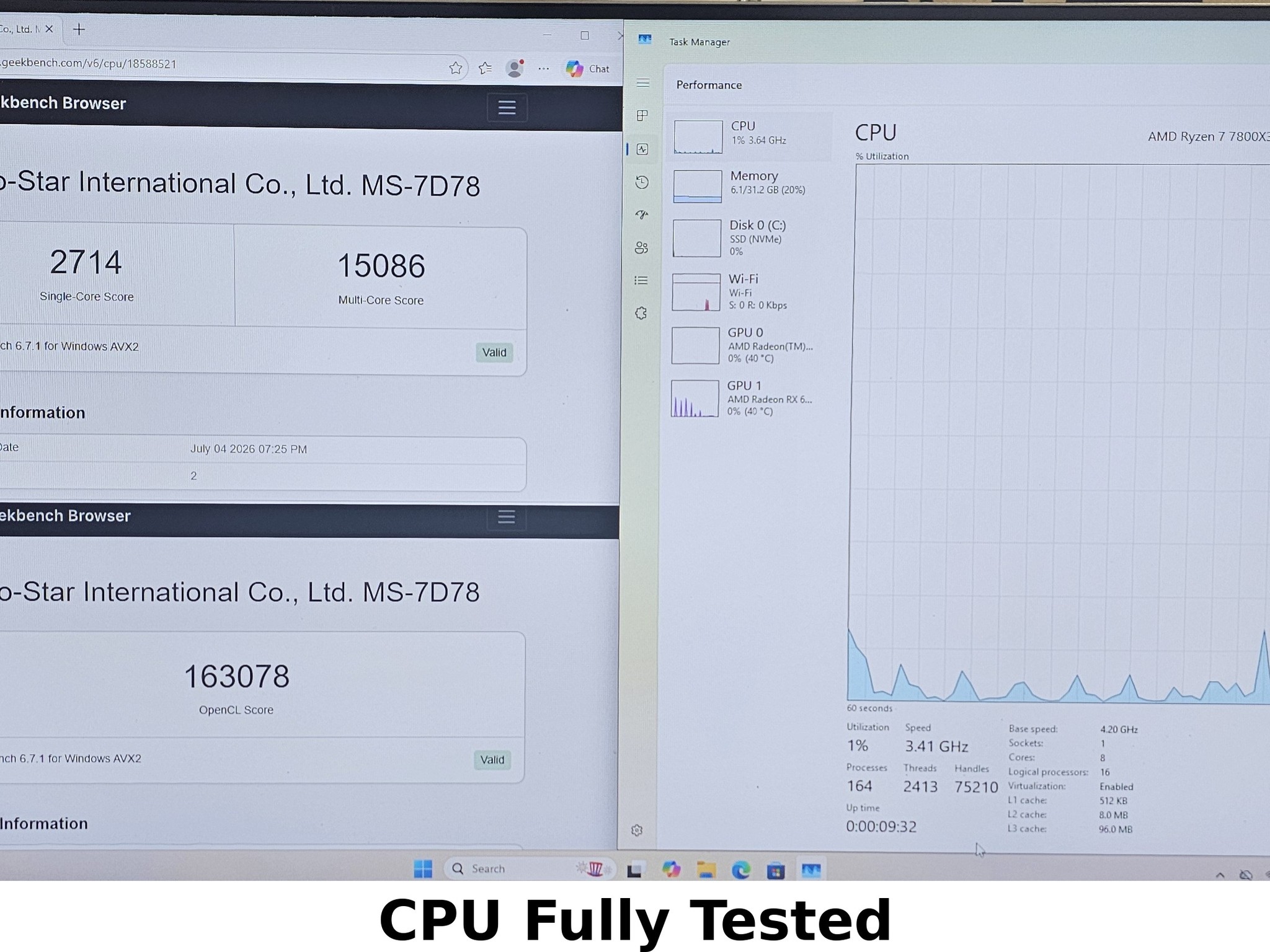 AMD Ryzen 7 7800X3D AM5