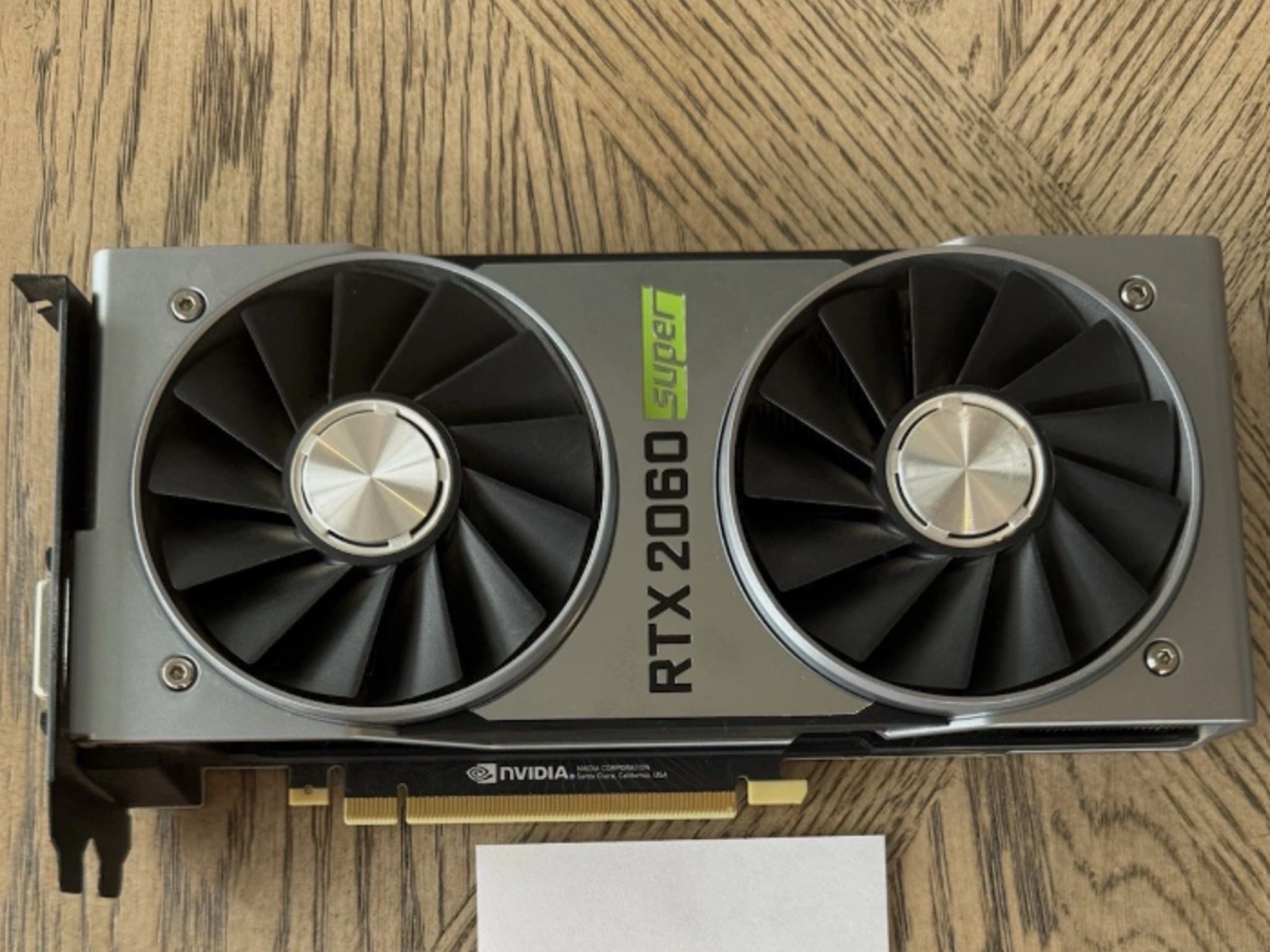 Nvidia RTX 2060 Super 8GB Founder's Edition (9001G1602560000)