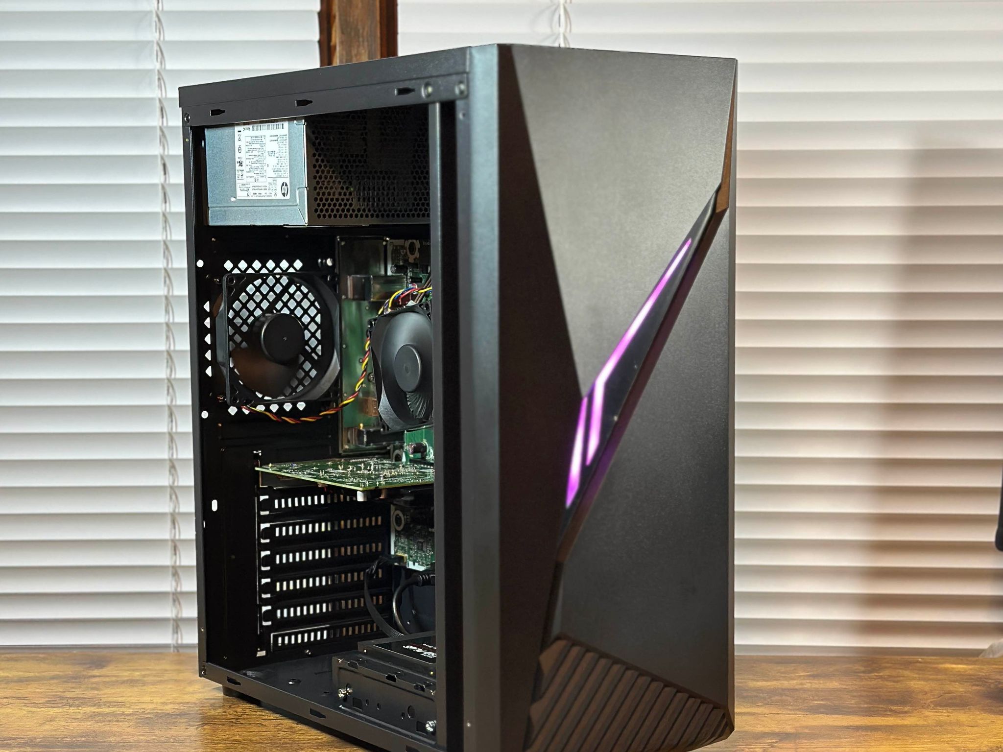 AMD 4GB GPU | Intel i5 6400 | 12GB DDR3 | 1.25TB Storage | Win11 | WIFI | 1080P Budget Gaming PC