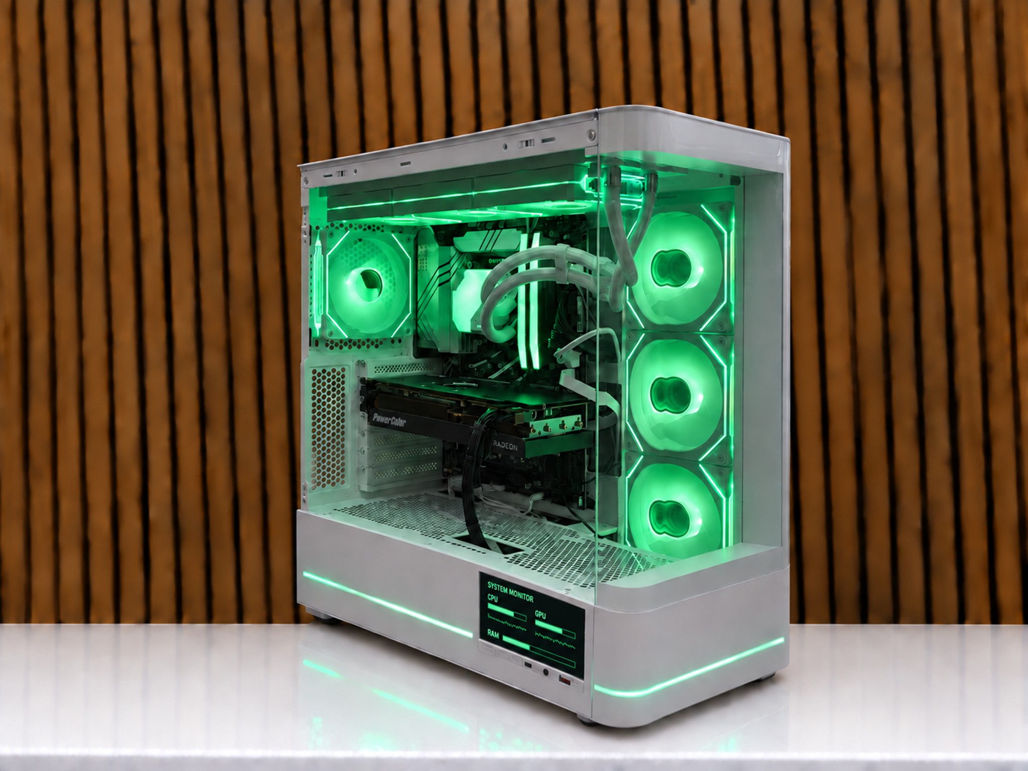 Whiteout Gaming PC | I9 12900K | RX 7800XT 16GB | 1TB NVME | DDR5| Z790 | Windows 11|