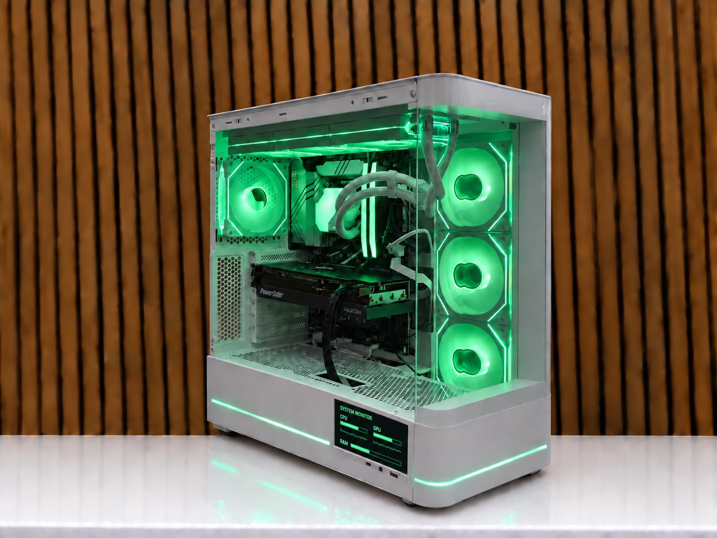 Whiteout Gaming PC | I9 12900K | RX 7800XT 16GB | 1TB NVME | DDR5| Z790 | Windows 11|