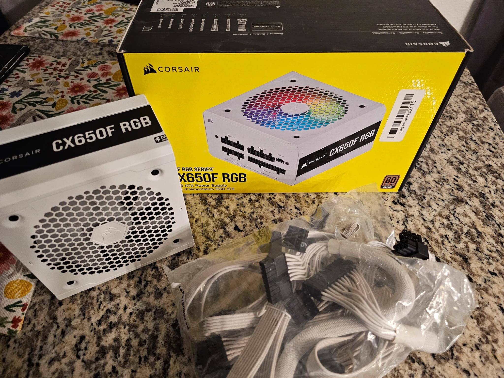 Corsair CX650f PSU