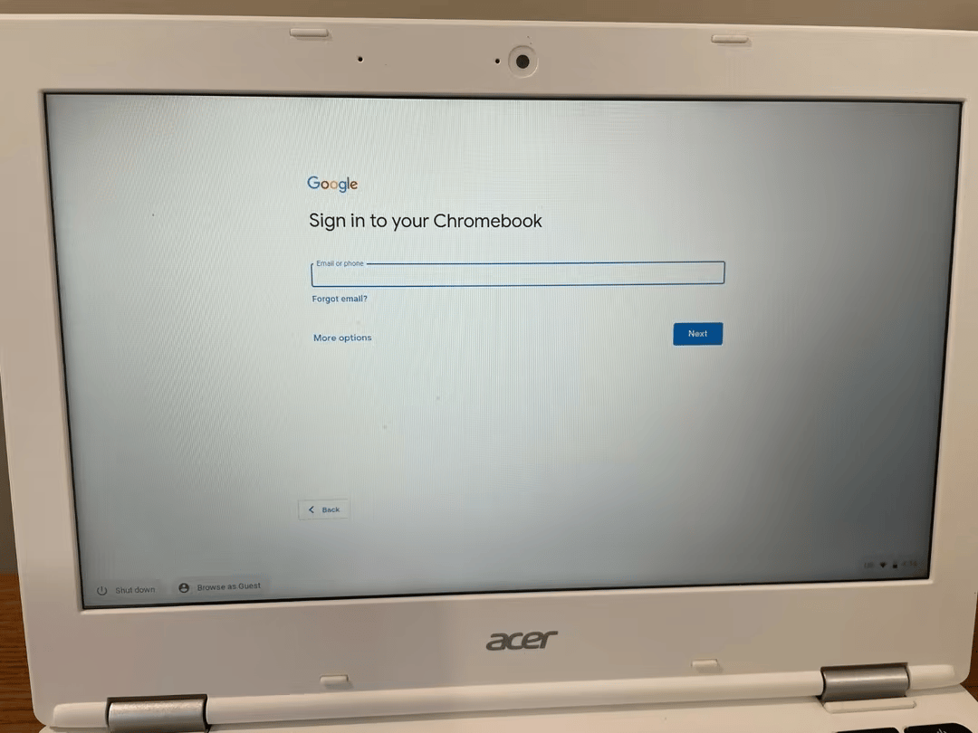 ACER 11.6in Chromebook
